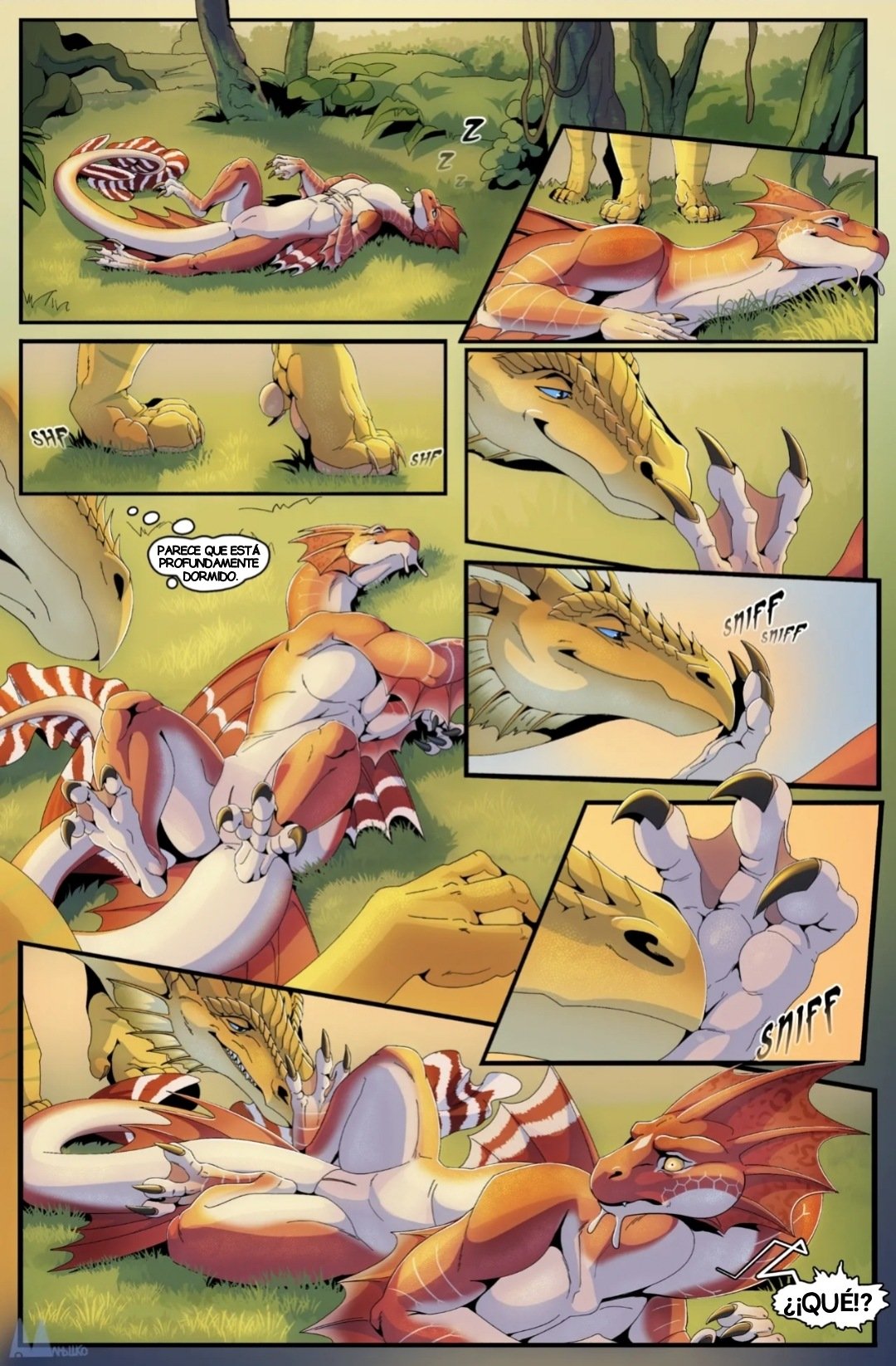 Meeting in a Sunny Meadow page 1 full