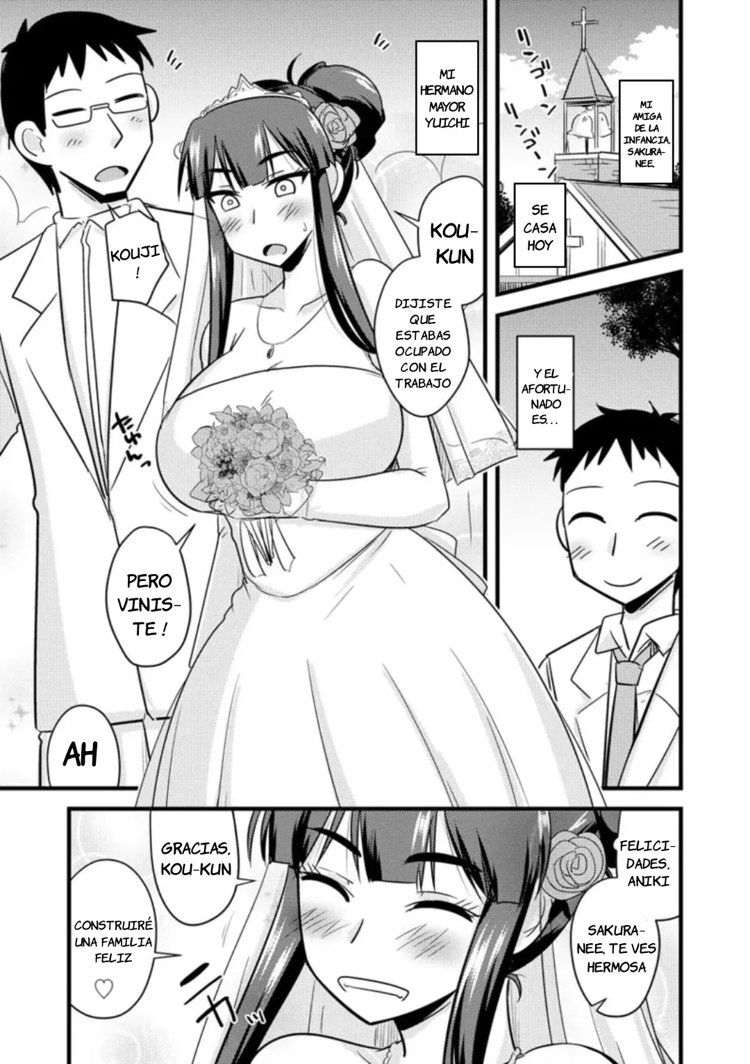 Aniyome to Ore to Shuumatsu ni｜La Esposa de Mi Hermano y Yo El Fin de Semana page 4 full