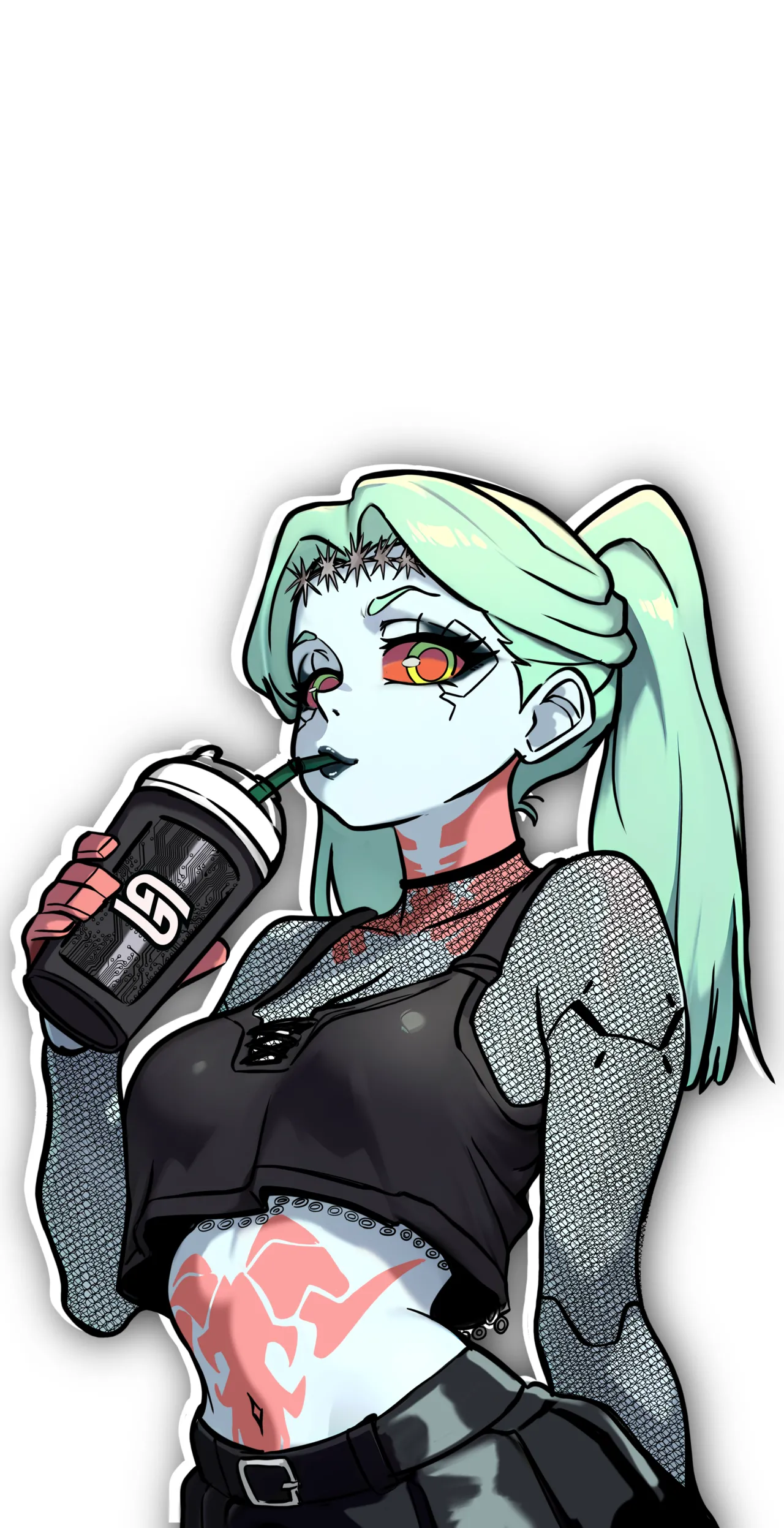 Cyberpunk: Edgerunners - E-Goth Rebecca page 4 full
