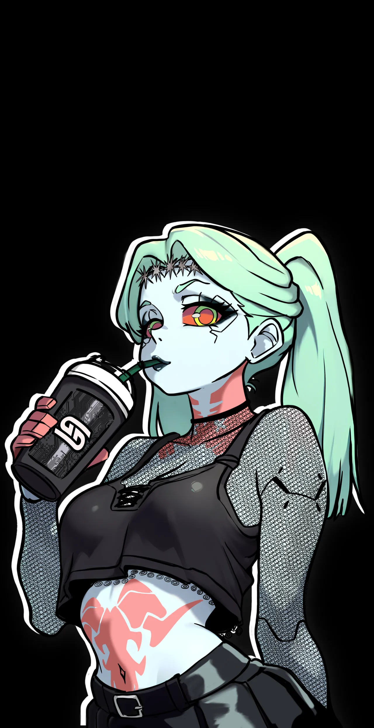 Cyberpunk: Edgerunners - E-Goth Rebecca page 5 full