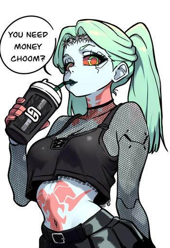 Cyberpunk: Edgerunners - E-Goth Rebecca cover