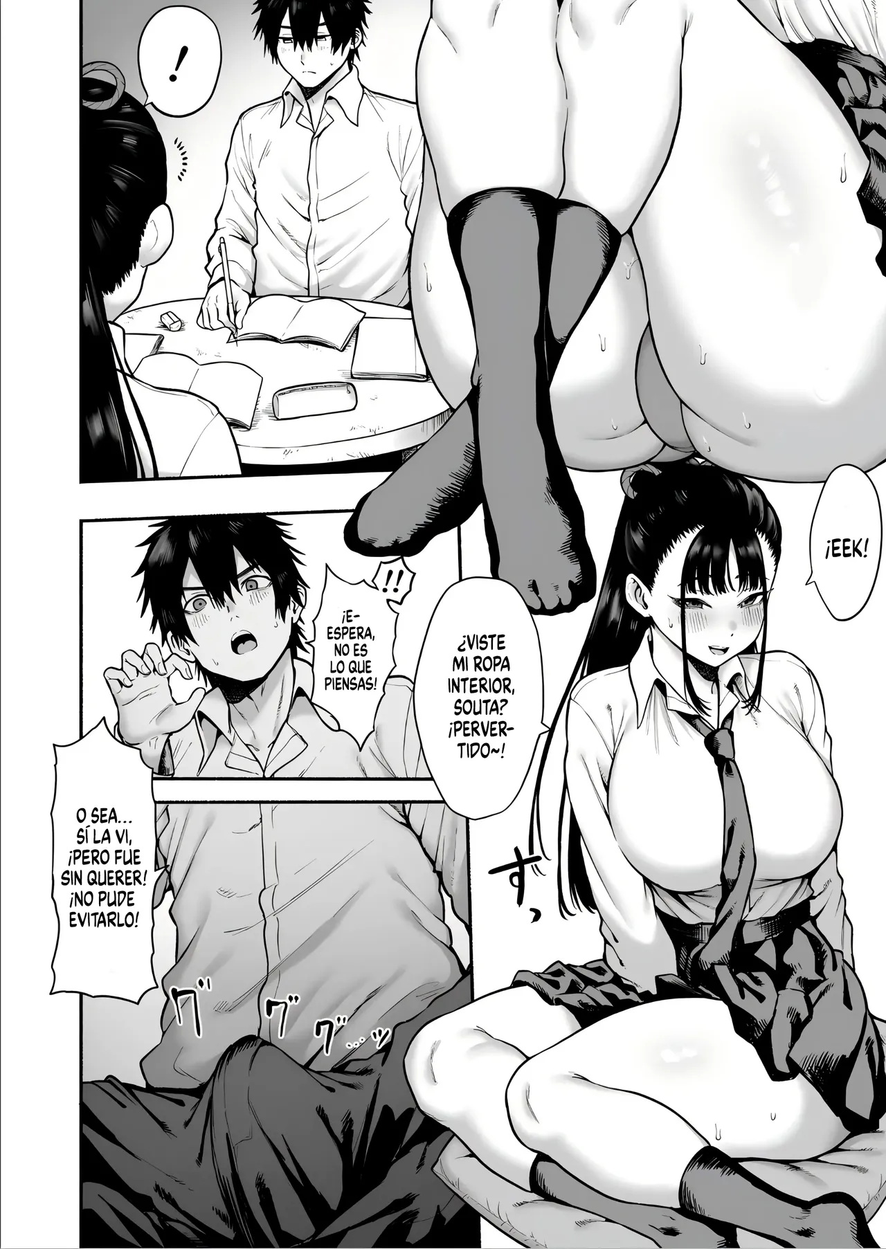 Kyonyuu Osananajimi Kanojo ni Yuuwaku sarete Icha Love Oho Ecchi suru Hanashi page 4 full