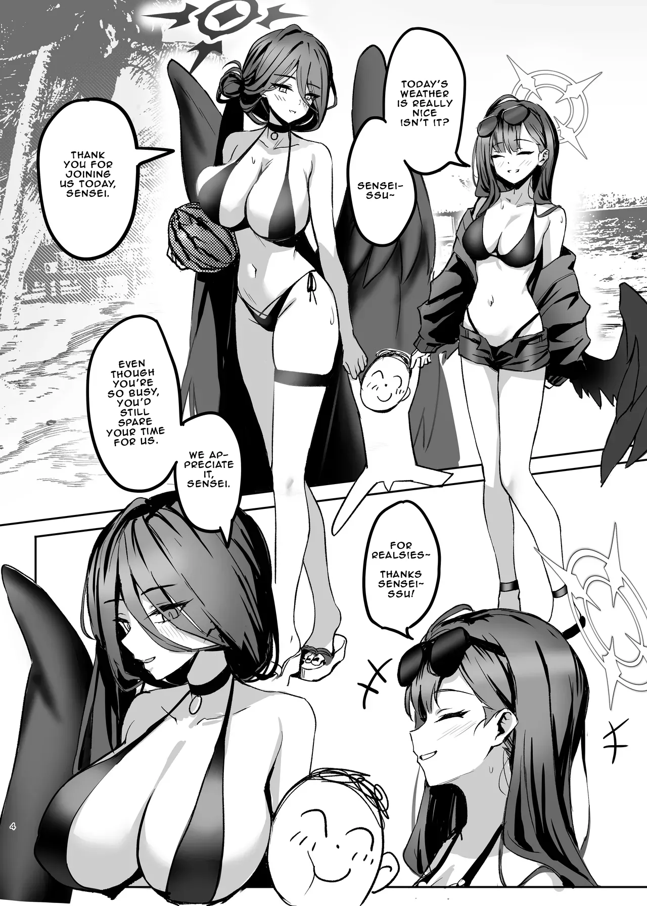 Sensei, Acchi de Ippatsu Iissu ka | Sensei, Let's have a quickie over there page 4 full