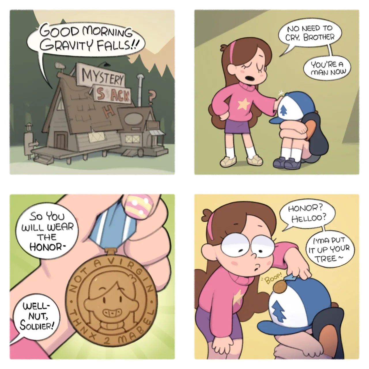 Gravity Falls page 3 full