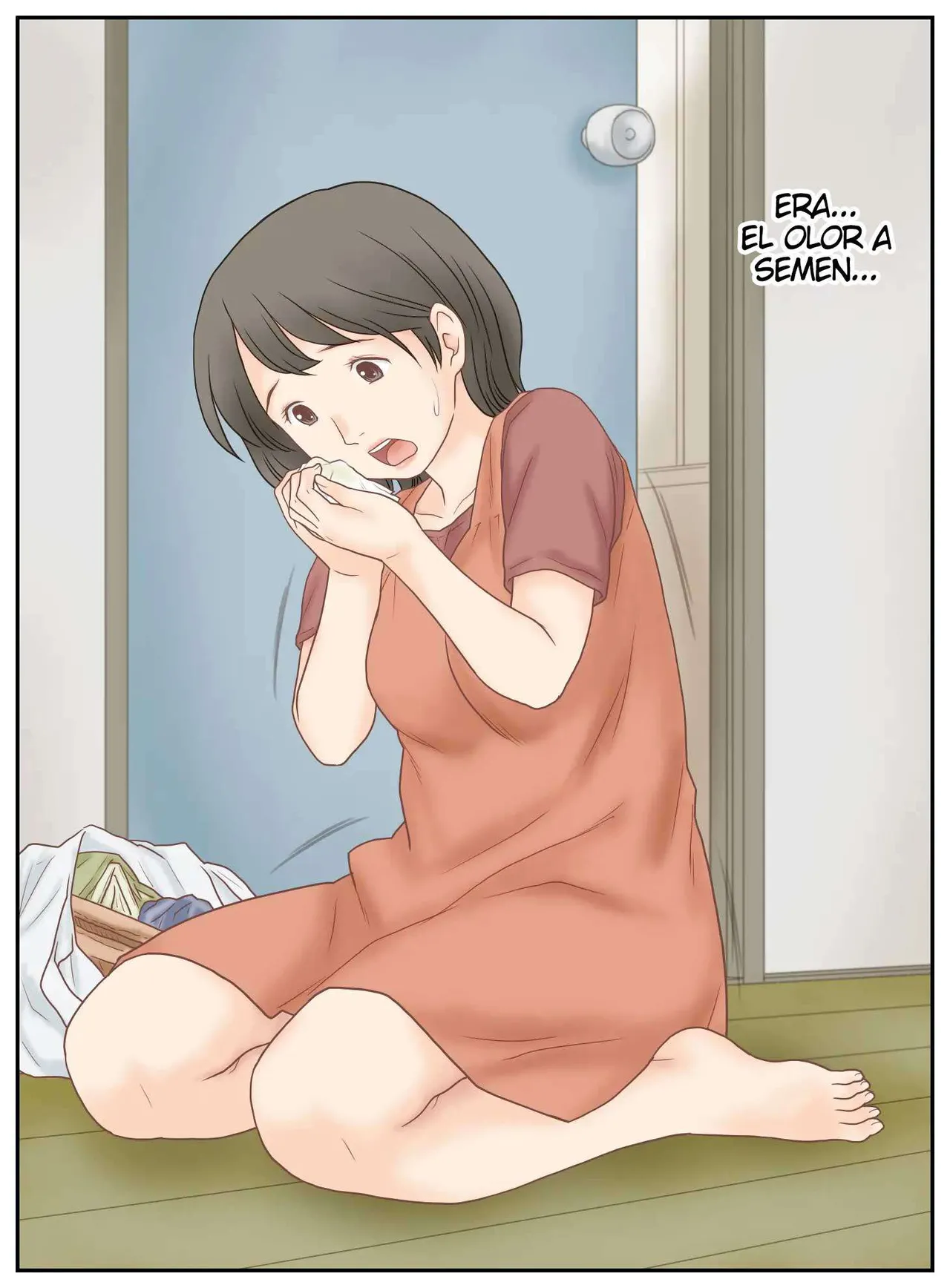 Musuko ni Mirareta Onanie｜Mi Hijo me Descubrió Masturbándome page 7 full