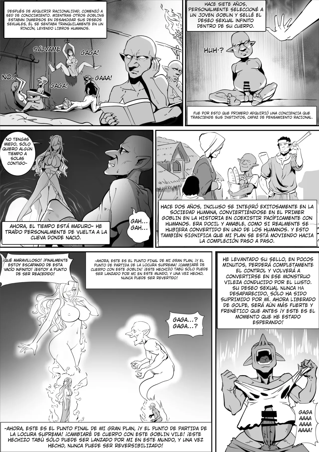 Elf no Joou no Daraku｜La Caída de la Reina Elfa page 4 full