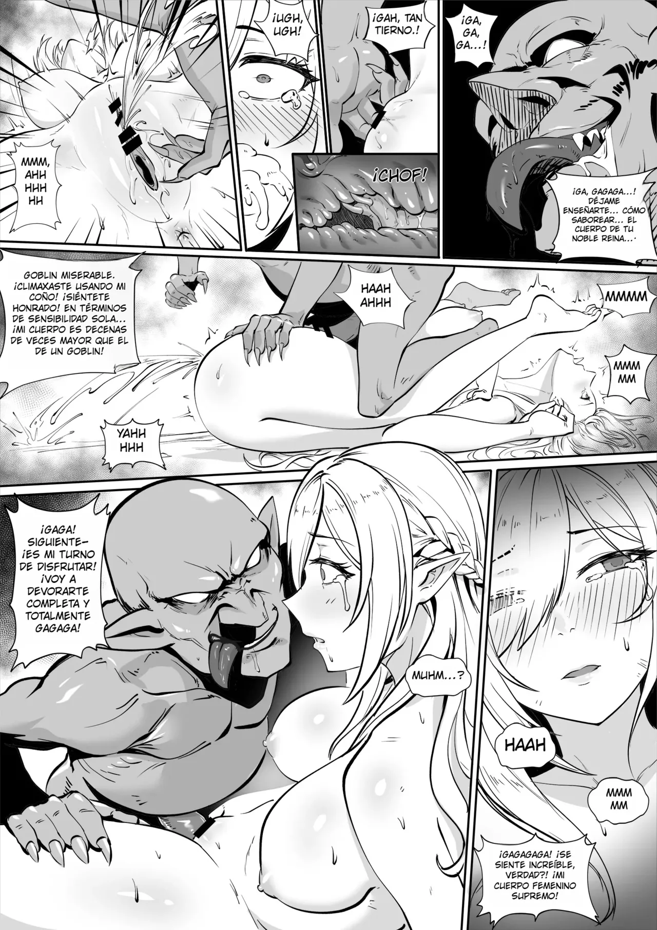 Elf no Joou no Daraku｜La Caída de la Reina Elfa page 7 full