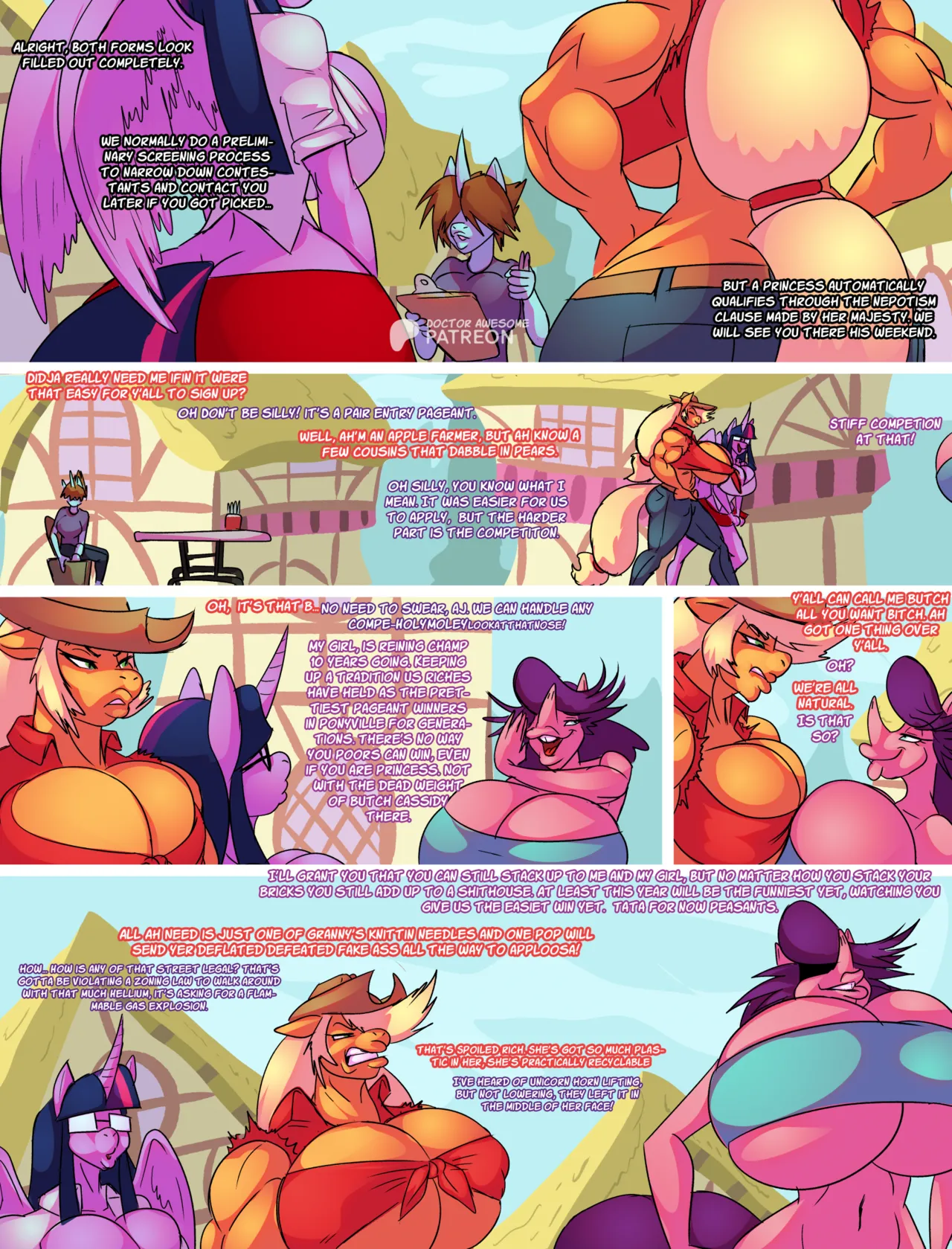 Buffaloman Comic: Pageantry page 2 full