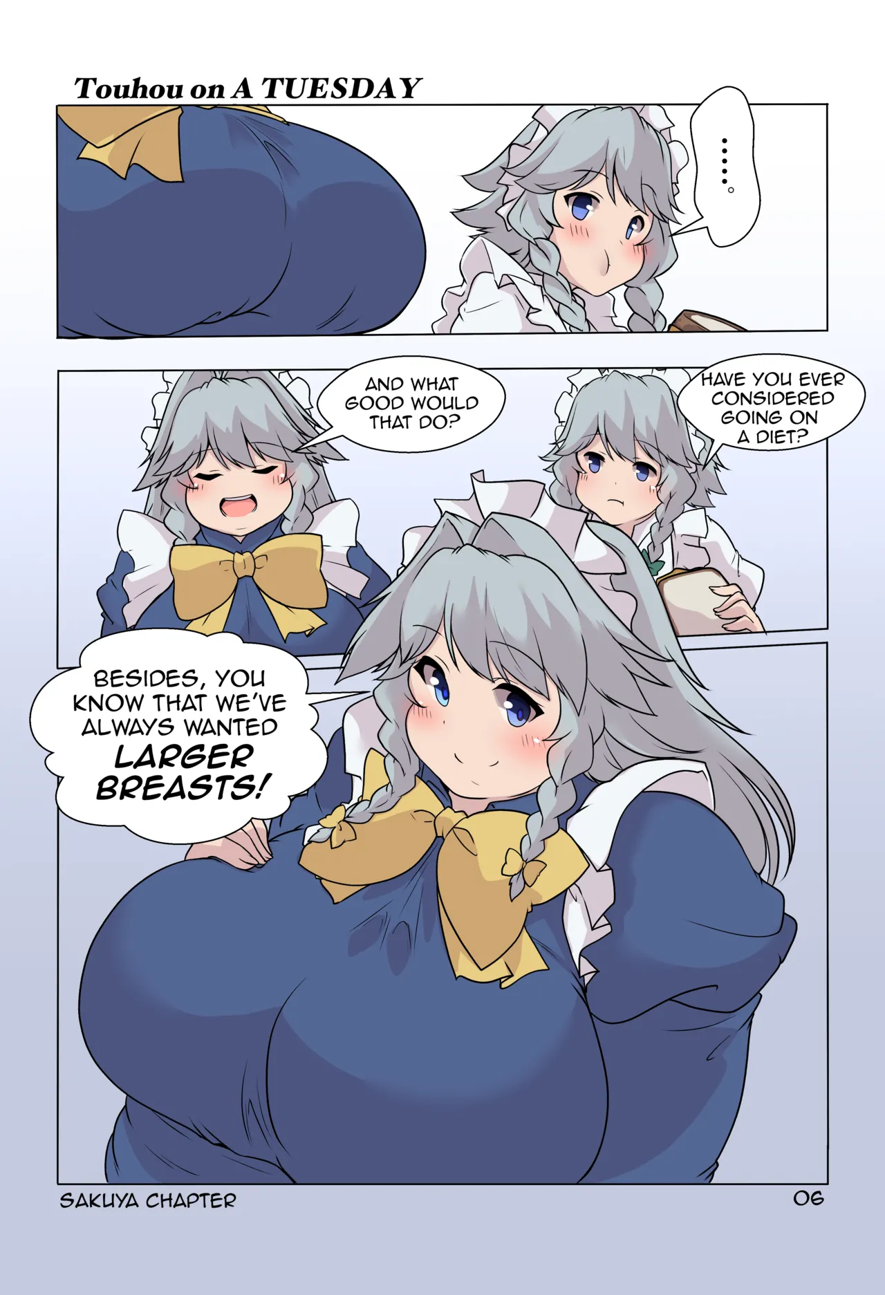 Touhou on a Tuesday by kurocazenosora/drblackjack page 5 full