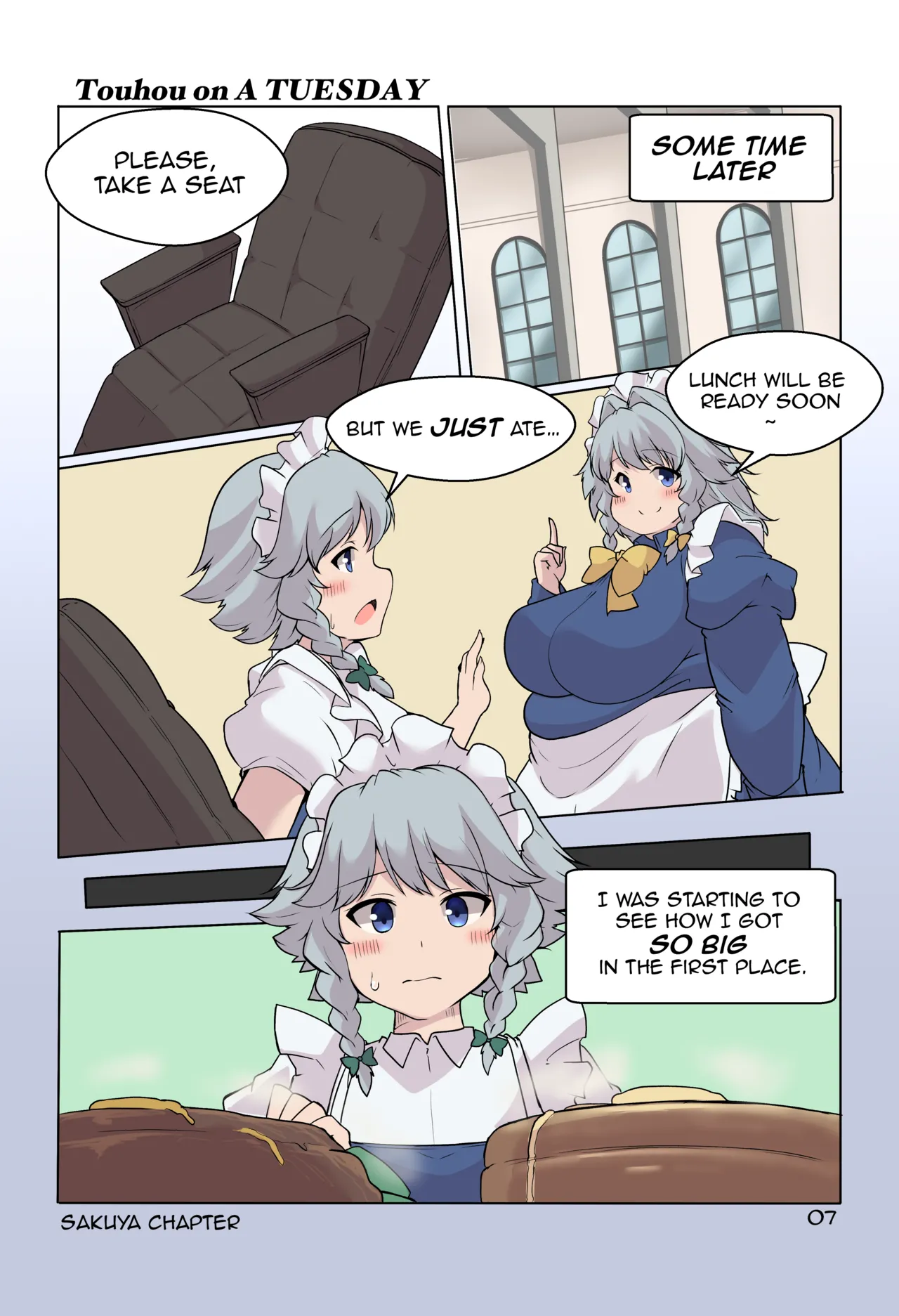 Touhou on a Tuesday by kurocazenosora/drblackjack page 7 full