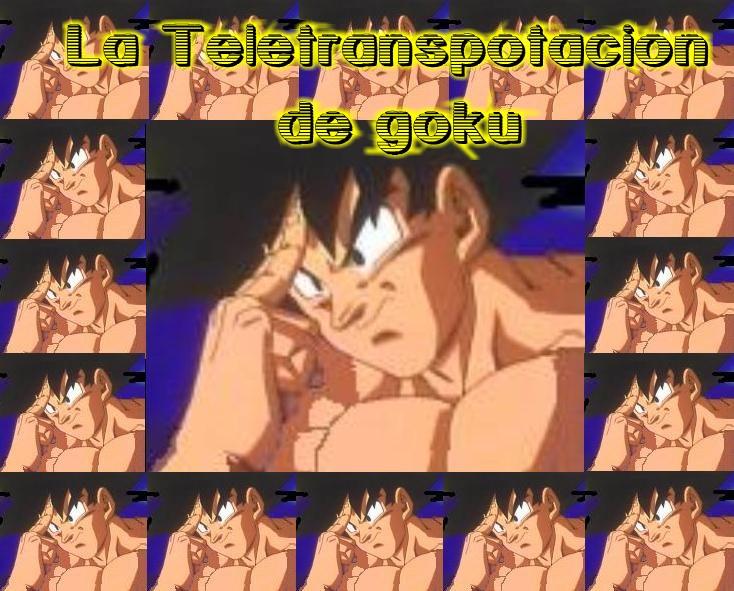 La Teletranspotaction de goku page 1 full
