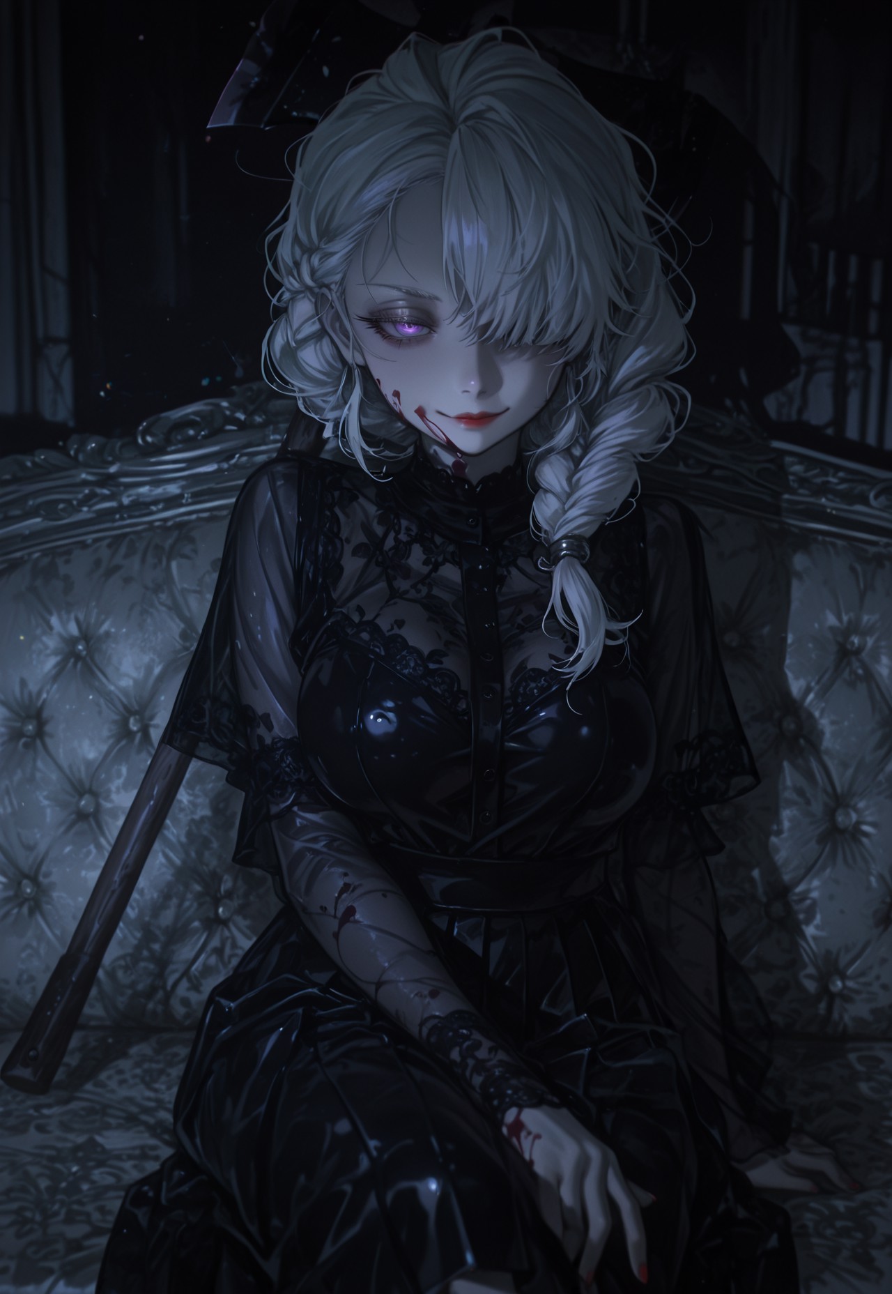 NONA AXE POV – BLOODIED AXE SMIRK page 2 full