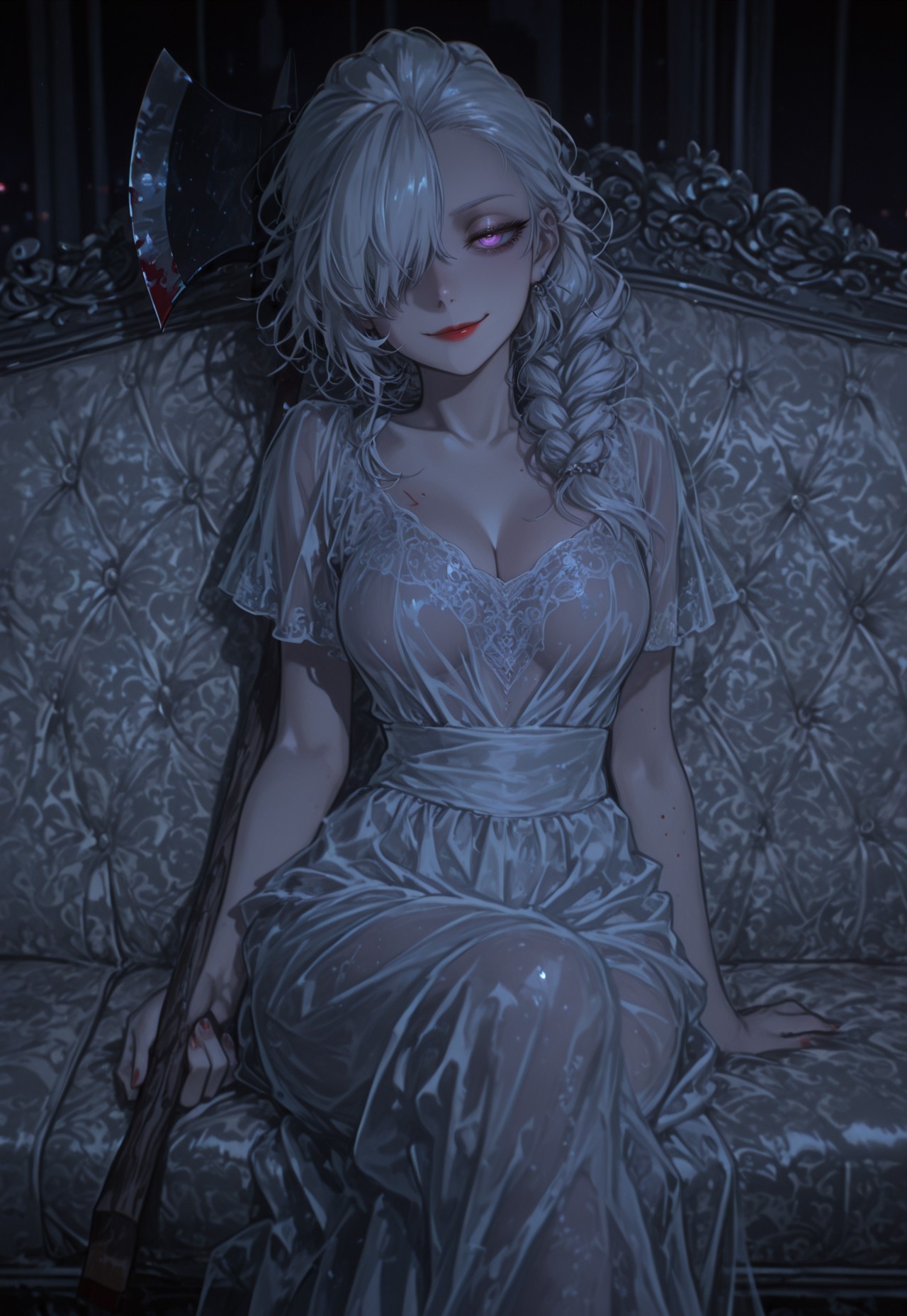 NONA AXE POV – BLOODIED AXE SMIRK page 8 full