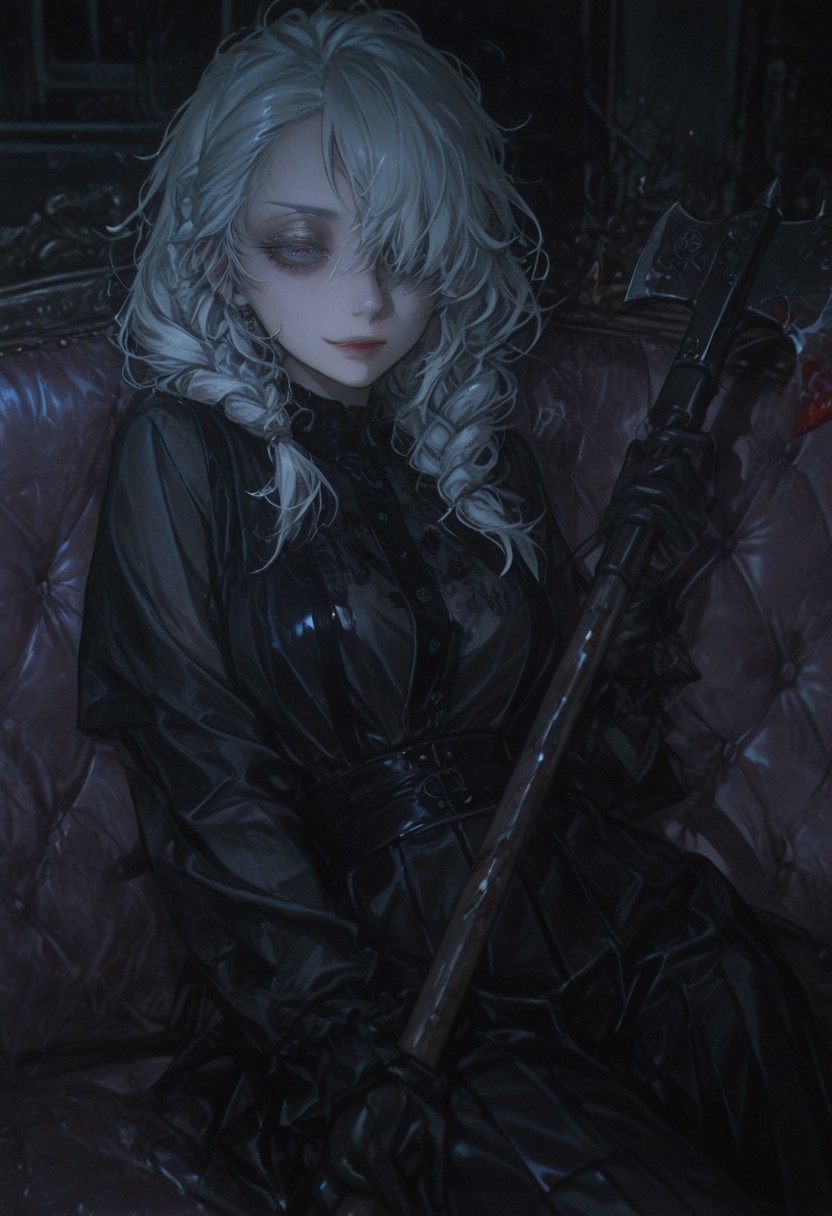 NONA AXE POV – BLOODIED AXE SMIRK page 9 full