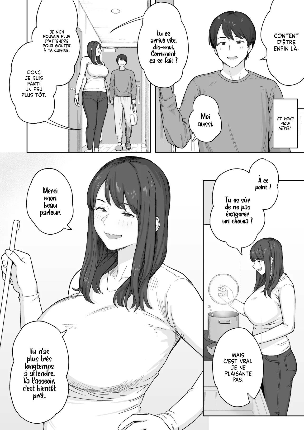 Yuuhan no Ato wa Oba-chan to... | Passer du temps avec ma Tante après le dîner page 3 full