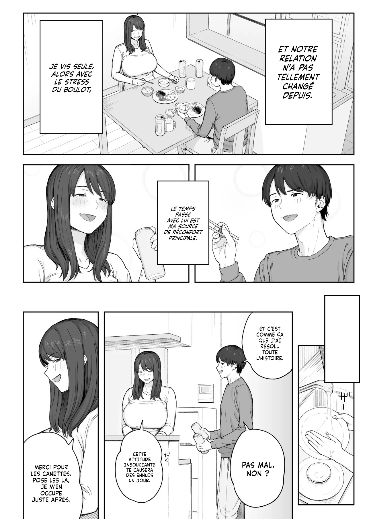Yuuhan no Ato wa Oba-chan to... | Passer du temps avec ma Tante après le dîner page 5 full