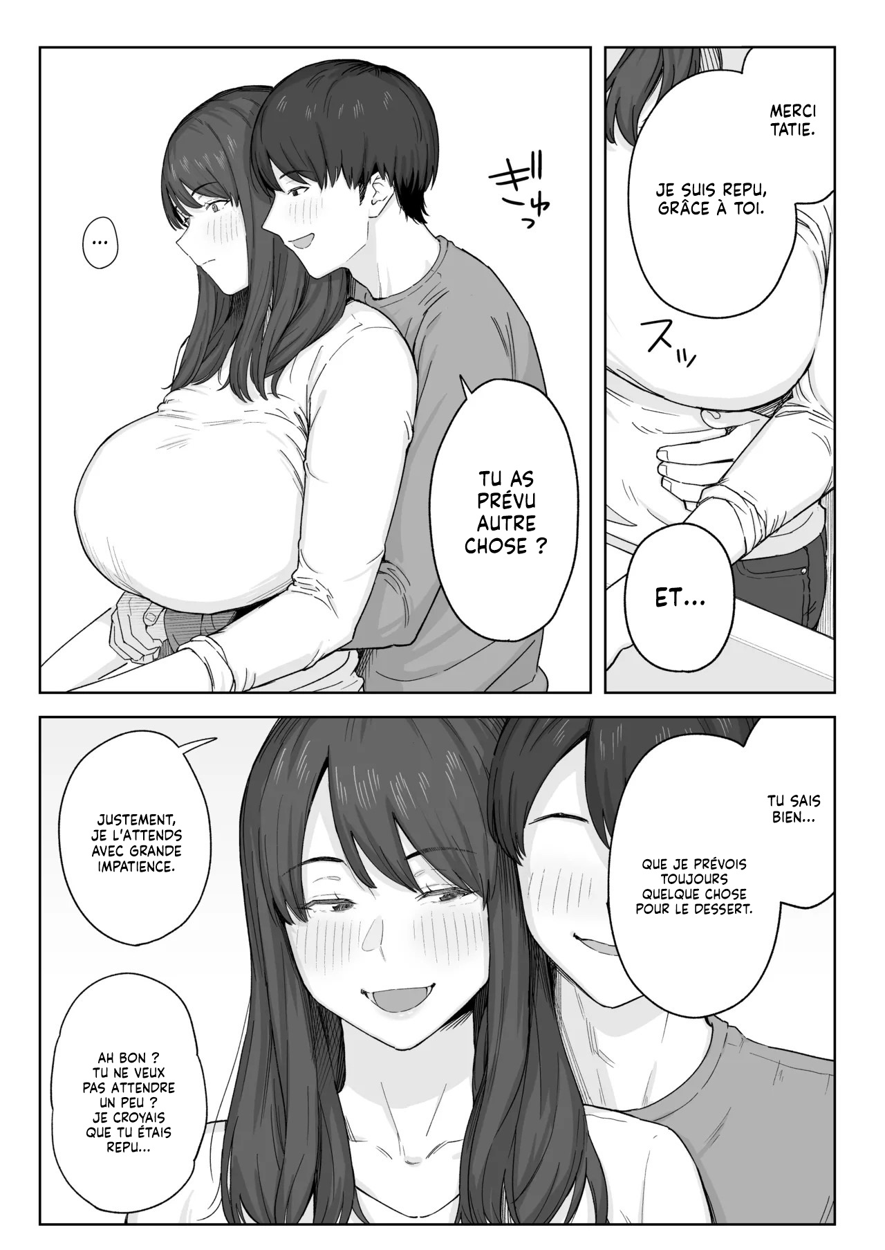 Yuuhan no Ato wa Oba-chan to... | Passer du temps avec ma Tante après le dîner page 6 full