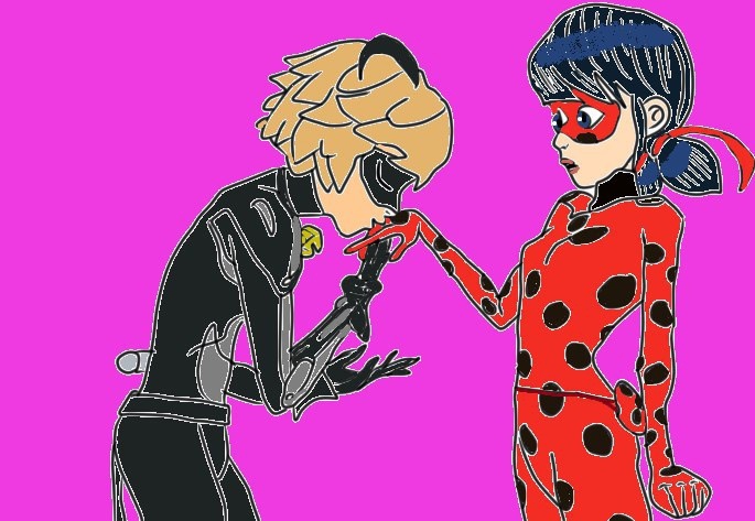 Ladybug and Super Cat Drawings by KimRon1992 page 2 full