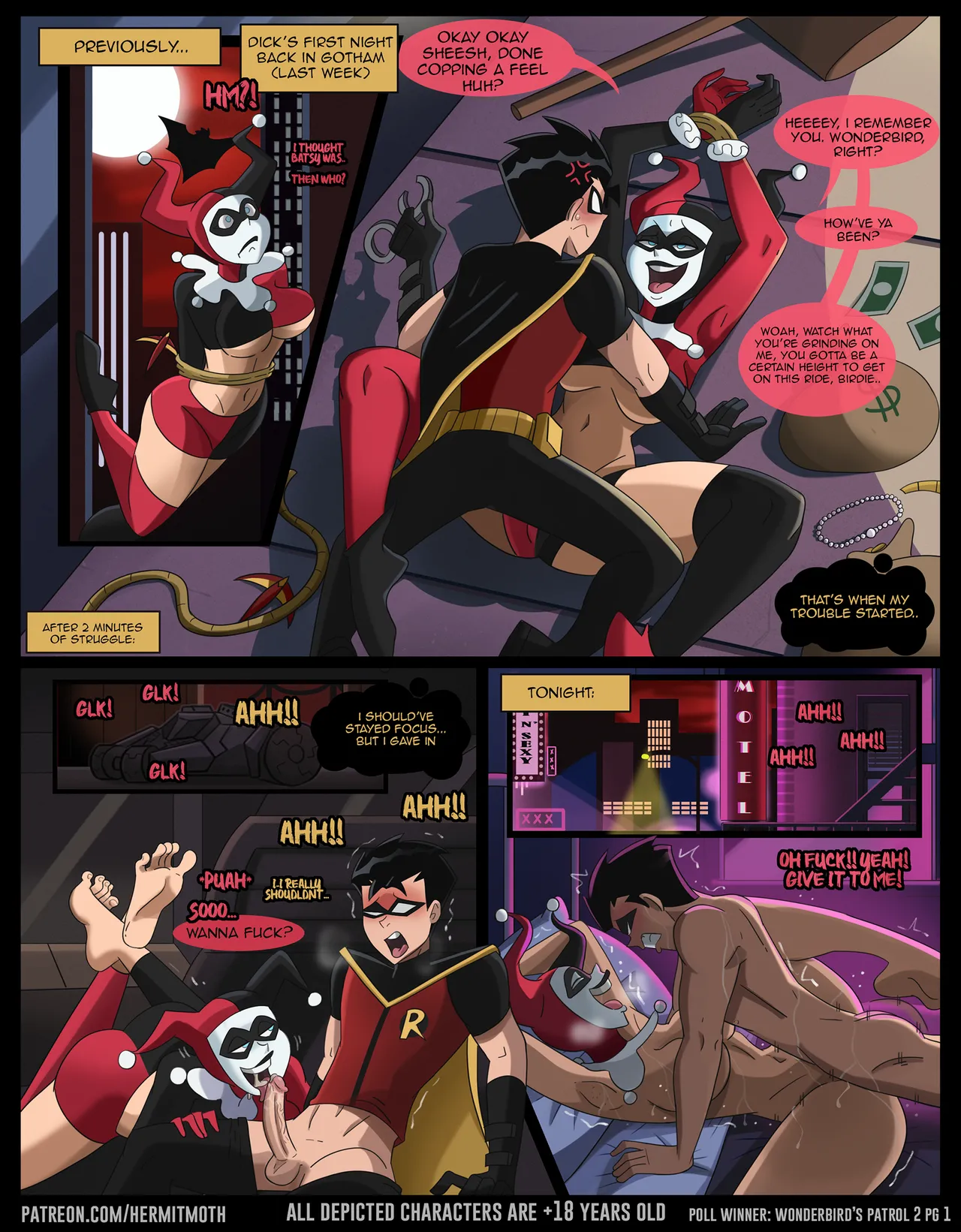 Harley x Robin: Wonderbird's Patrol 2 page 1 full