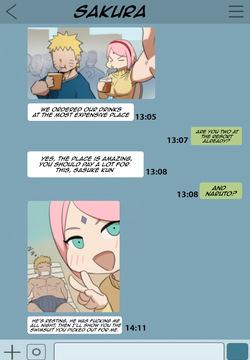 Naruto and Sakura on vacation