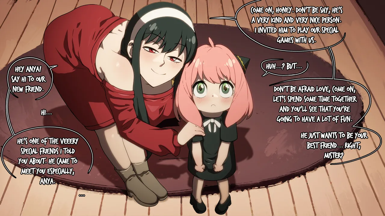 Anya and Yor alone 2 page 1 full