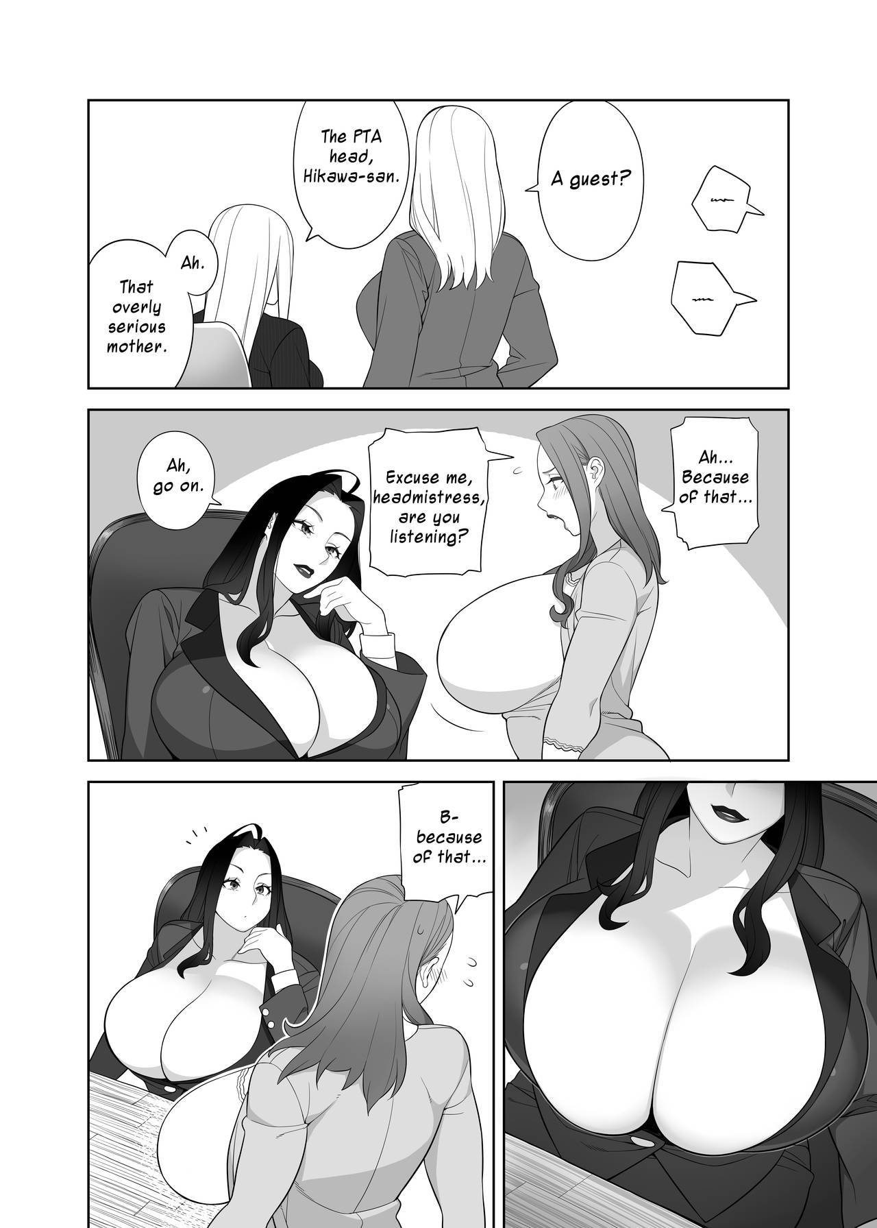 Busty Lewd Mother is the Principle's Woman | Bakunyuu wa Haha Gaku enchou no Onna | page 3 full