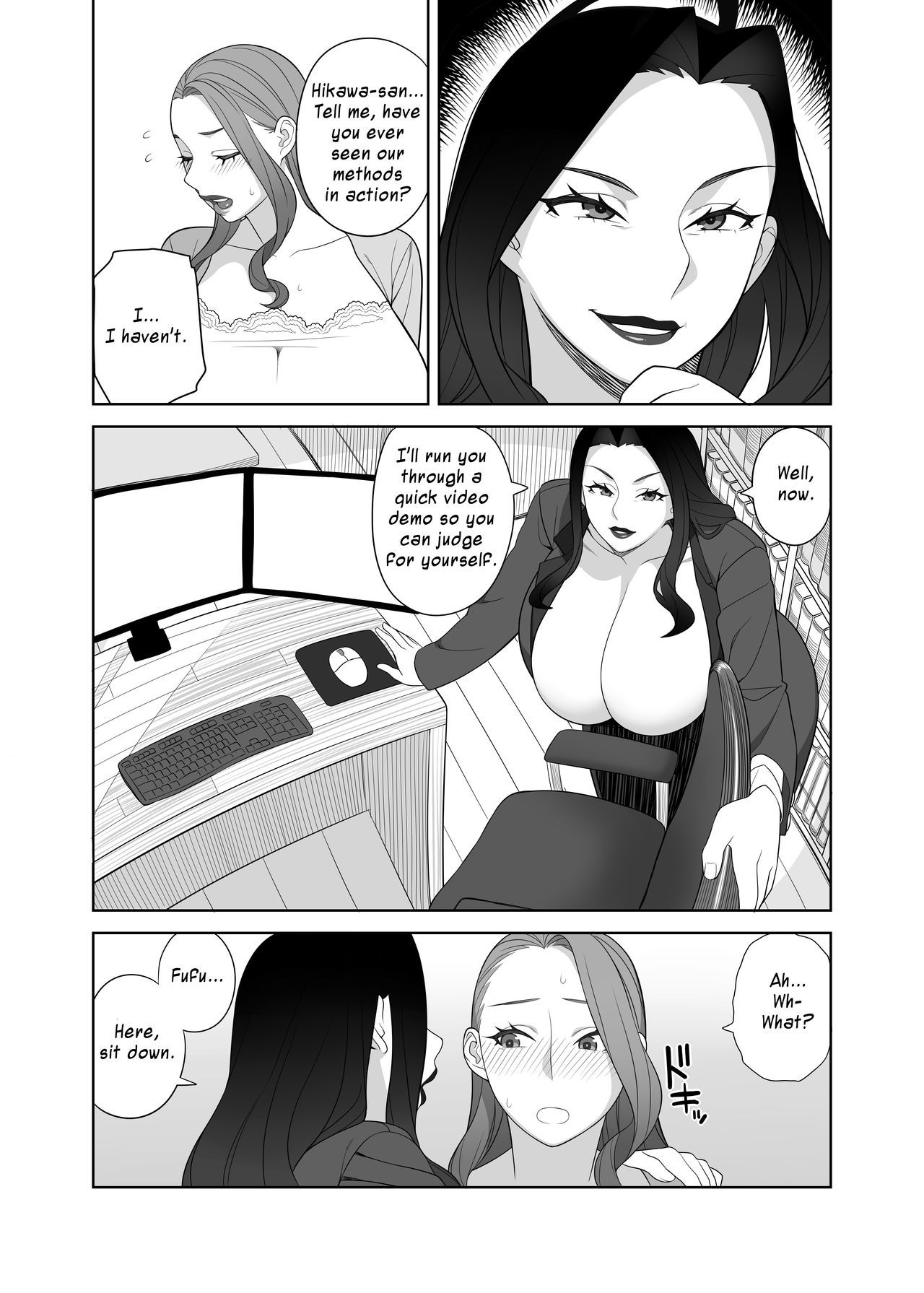 Busty Lewd Mother is the Principle's Woman | Bakunyuu wa Haha Gaku enchou no Onna | page 4 full