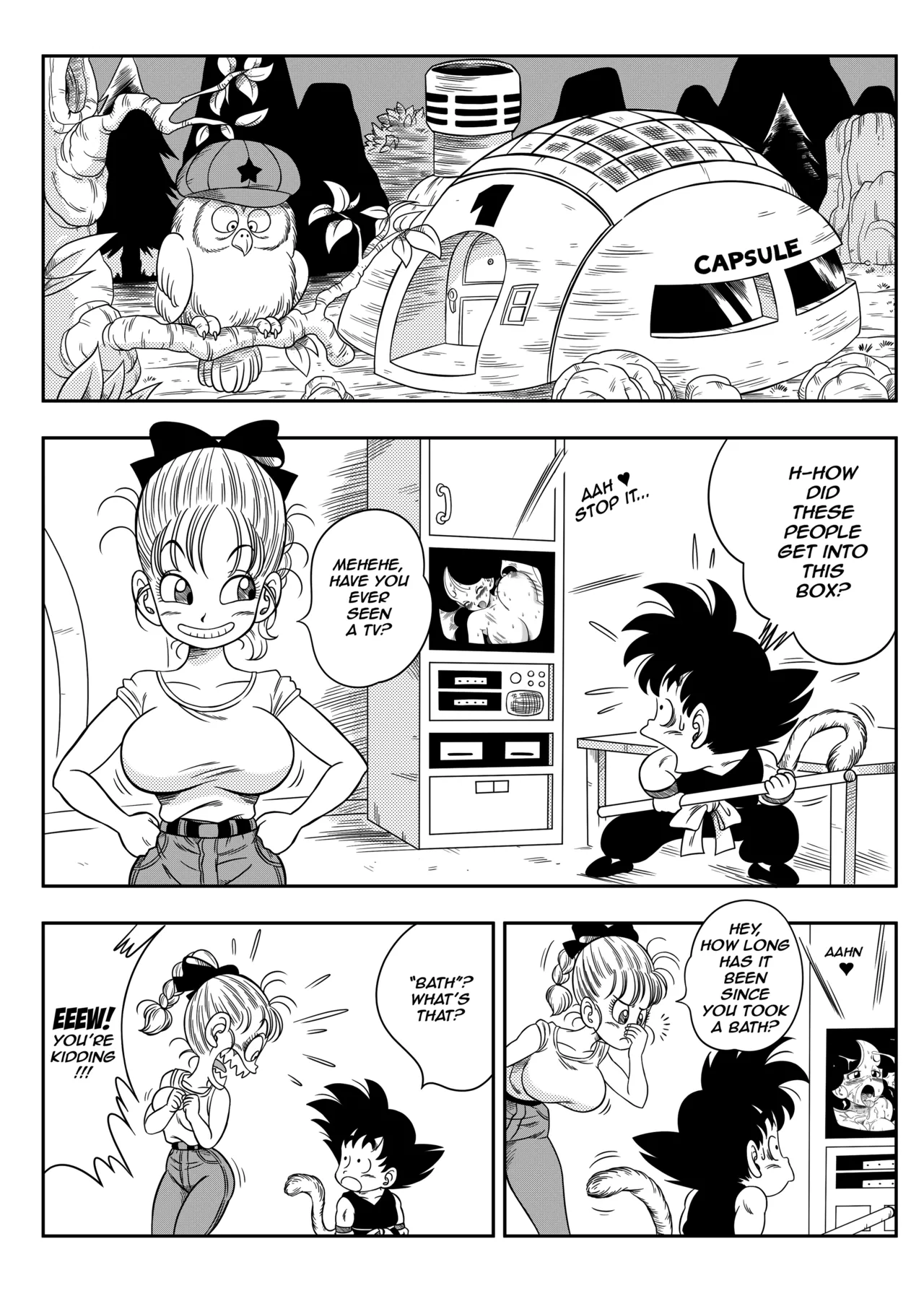 Dragon Ball - Episode 1: Sex in the Bath page 2 full