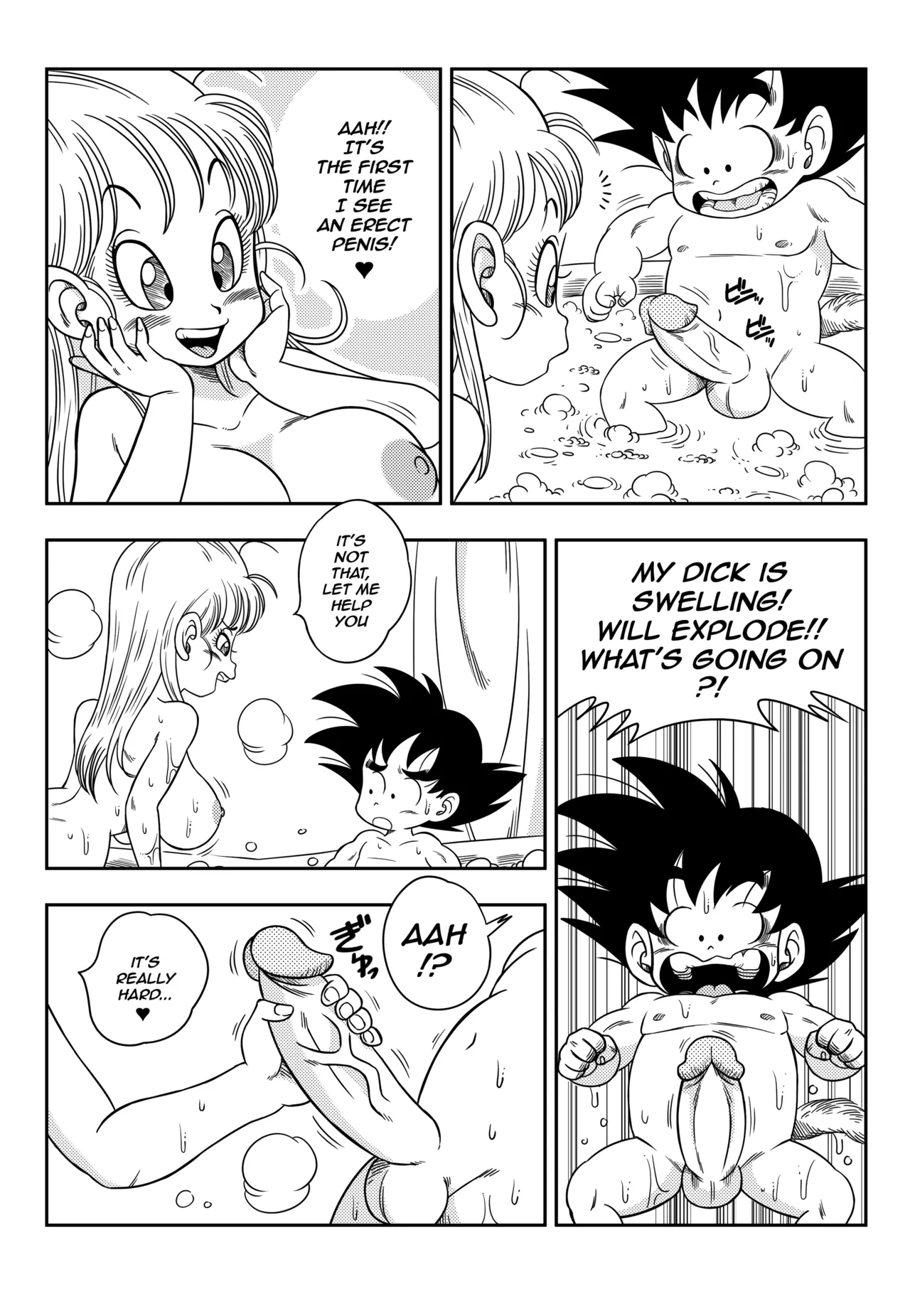 Dragon Ball - Episode 1: Sex in the Bath page 6 full