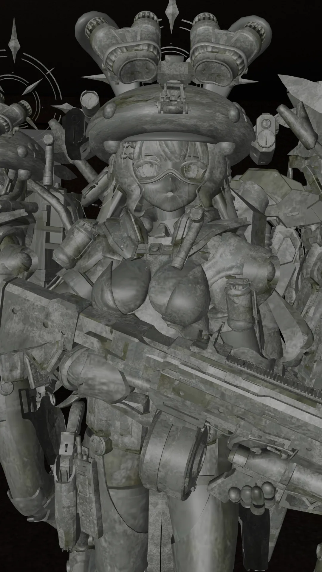 Five Girl Statues page 8 full