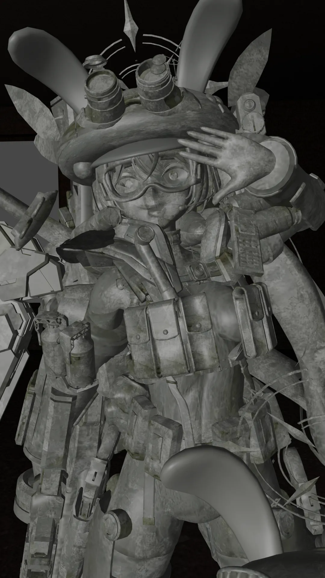 Five Girl Statues page 9 full
