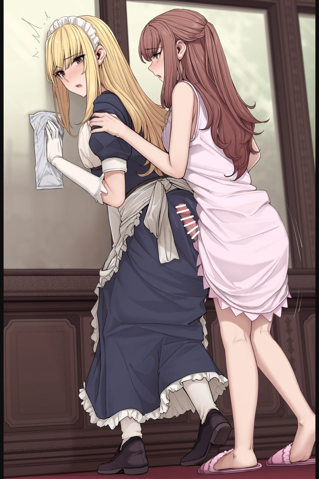 Futanari Ojōsama To Meido-san 5 page 6 full