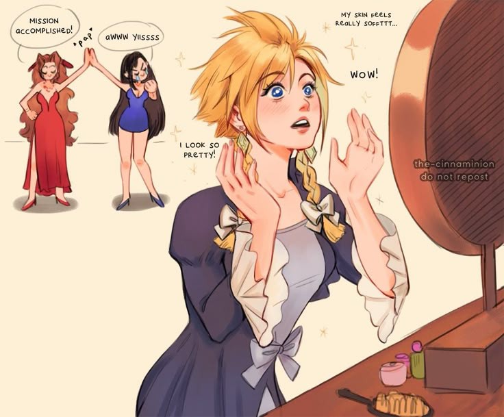 A beautiful blonde page 6 full