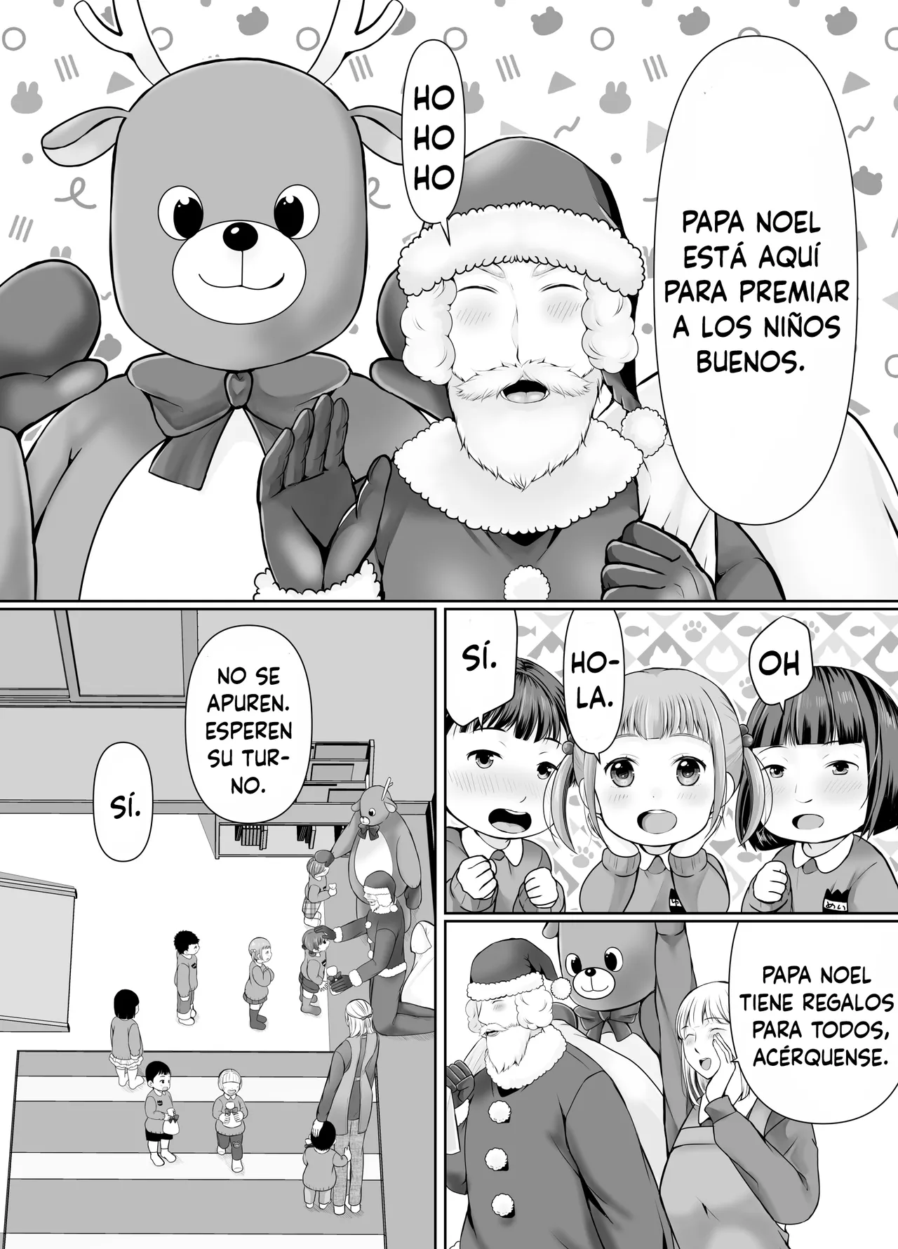 Hitorigurashi no Musuko ni Semararete...Kurisumasu-hen page 3 full