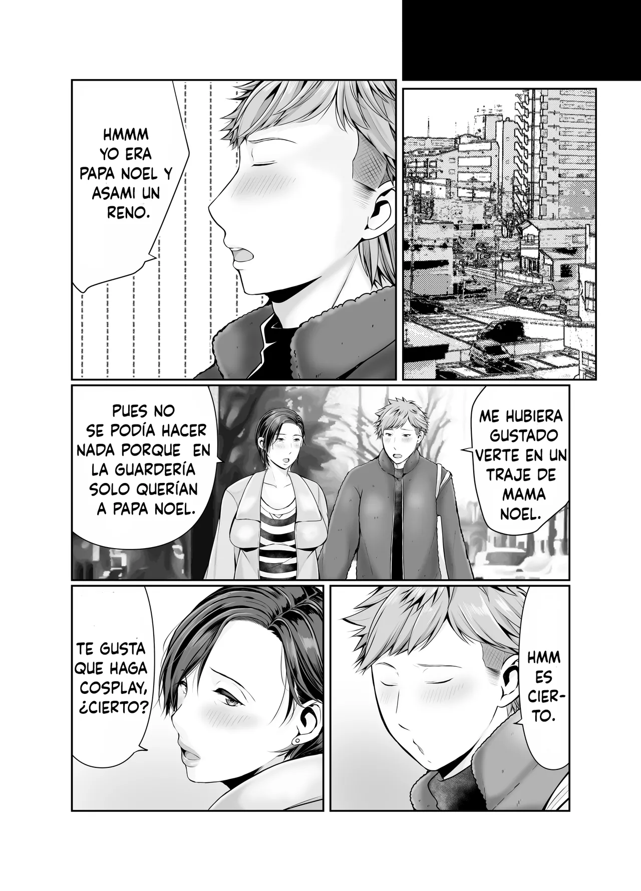 Hitorigurashi no Musuko ni Semararete...Kurisumasu-hen page 6 full