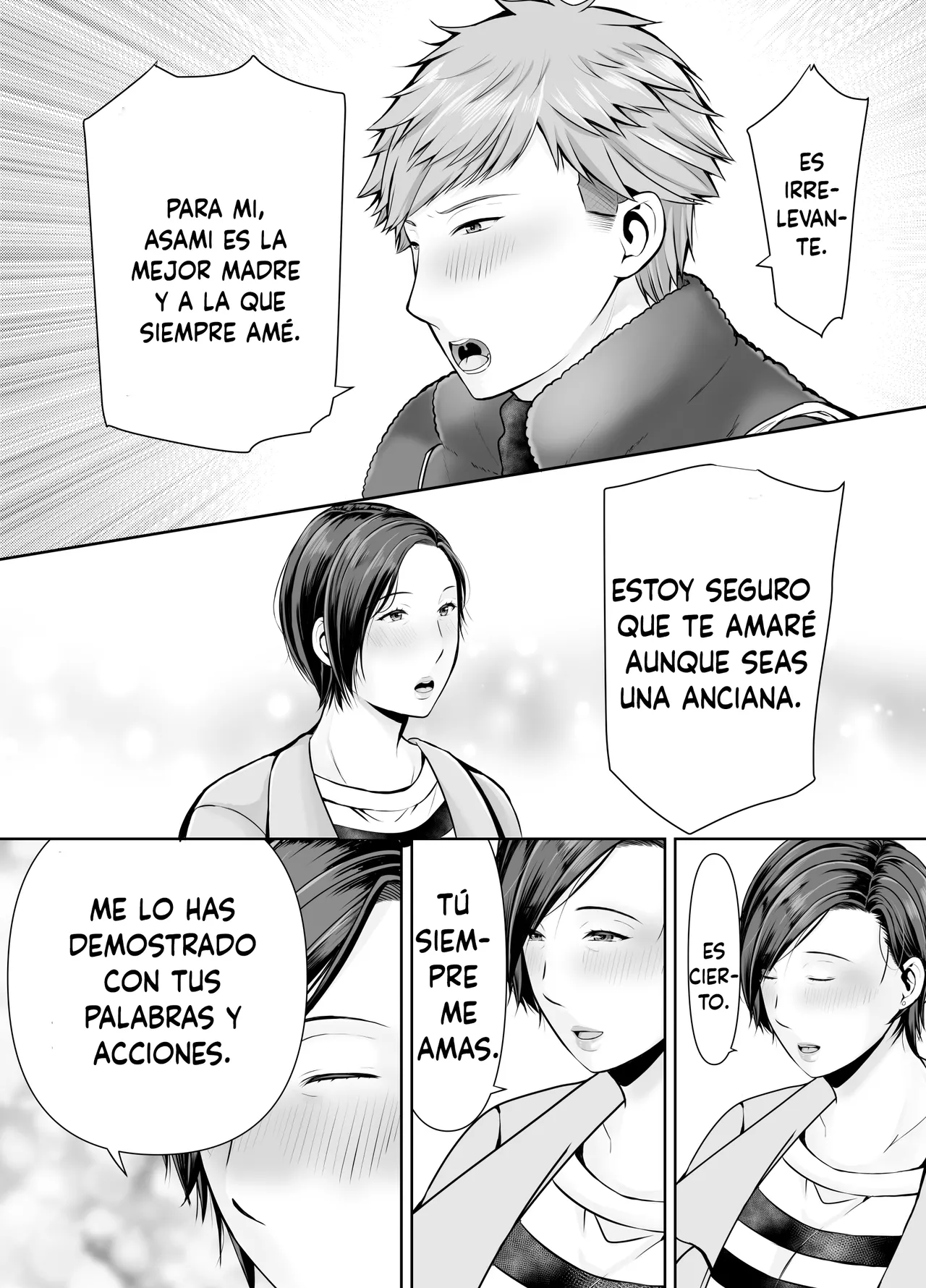 Hitorigurashi no Musuko ni Semararete...Kurisumasu-hen page 8 full