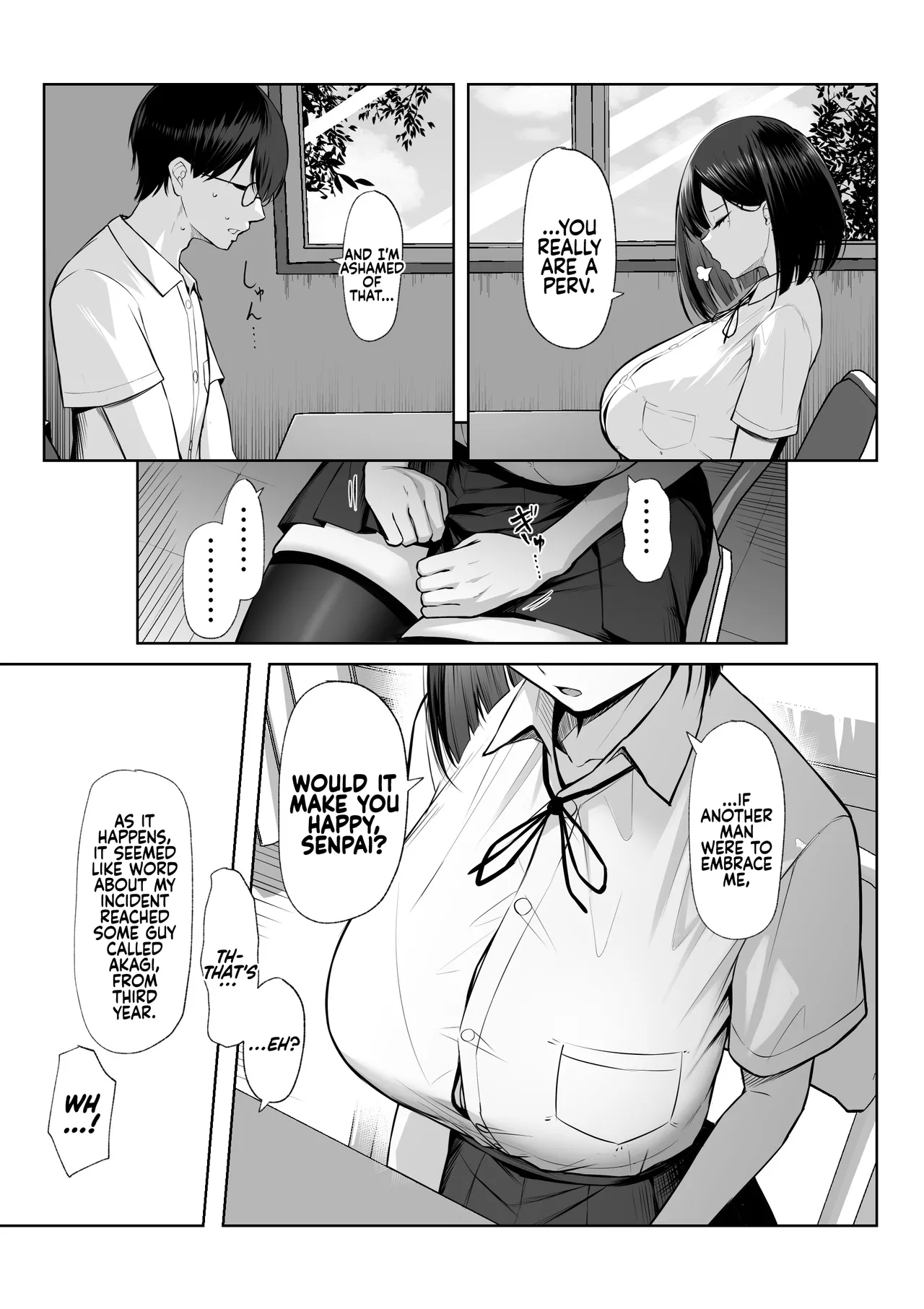 Senpai no Tame ni, Dakaremasu. | I'll Do It For Senpai. page 8 full