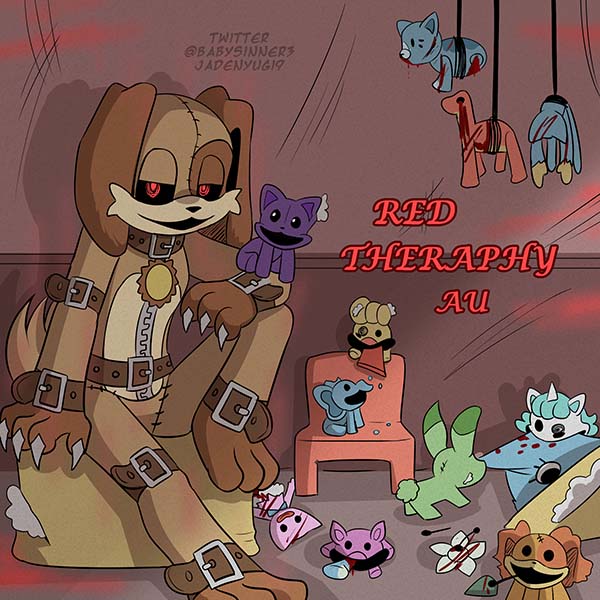 ［jadenyugi9］Red Therapy Au（Poppy Playtime） page 3 full