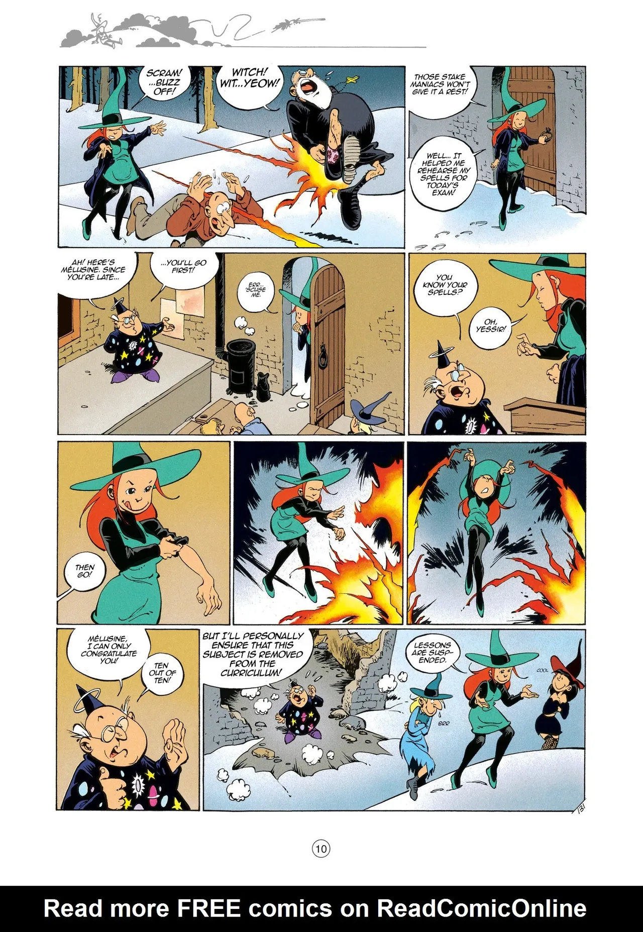 Mélusine #04 - Gilson &amp; Clarke - Story to be Read by the Fire, 1997 page 10 full