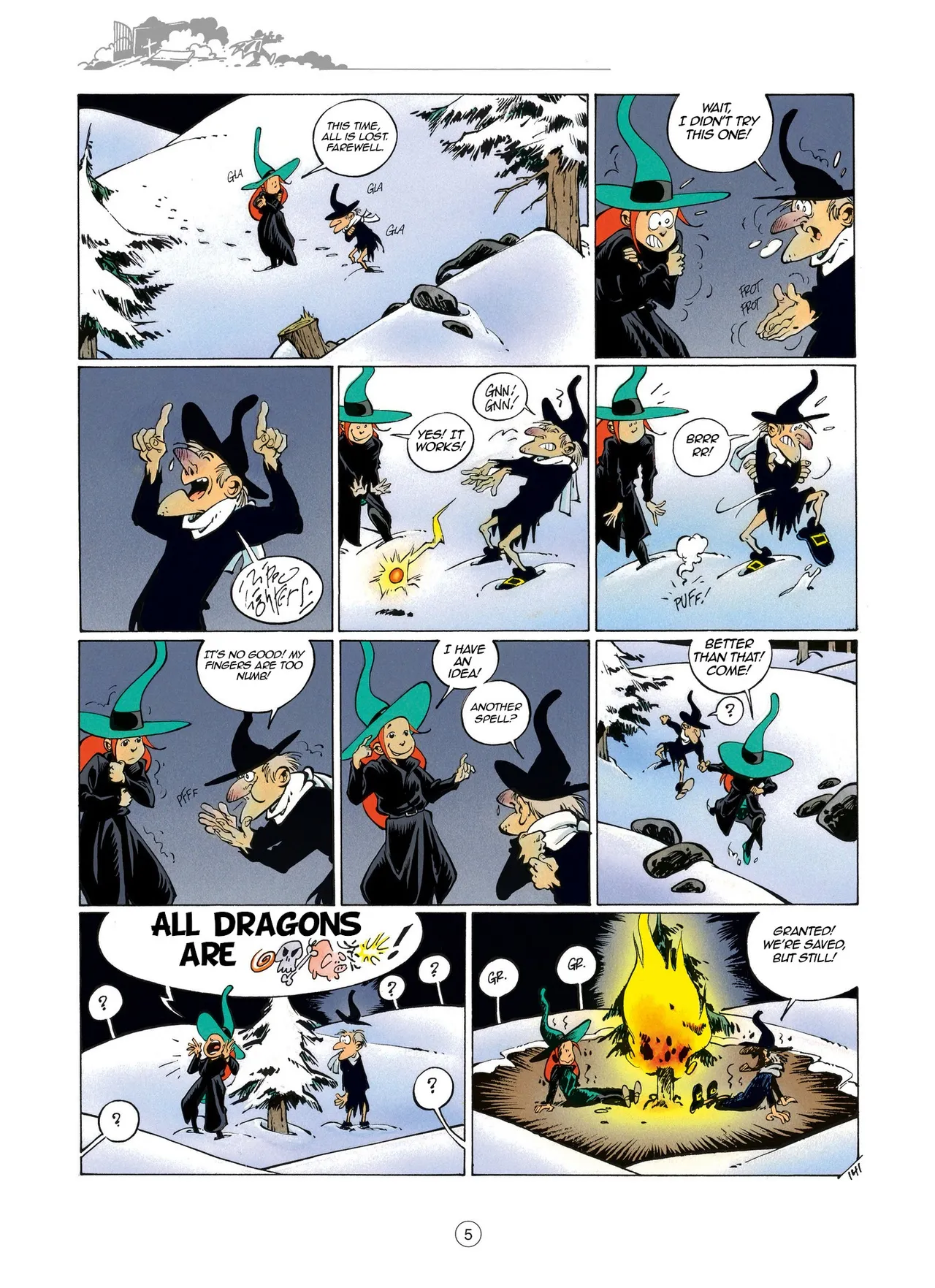 Mélusine #04 - Gilson &amp; Clarke - Story to be Read by the Fire, 1997 page 5 full