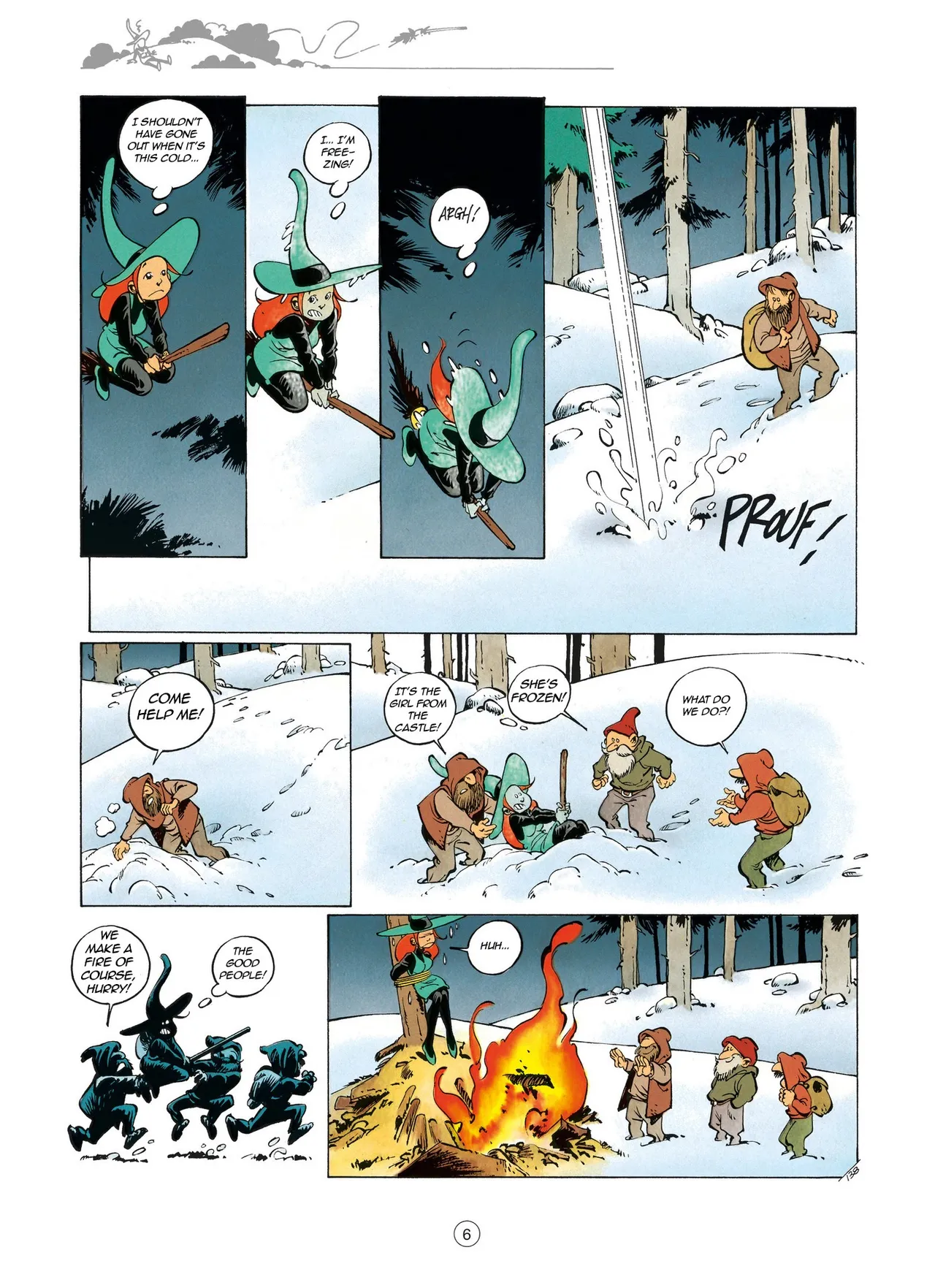 Mélusine #04 - Gilson &amp; Clarke - Story to be Read by the Fire, 1997 page 6 full
