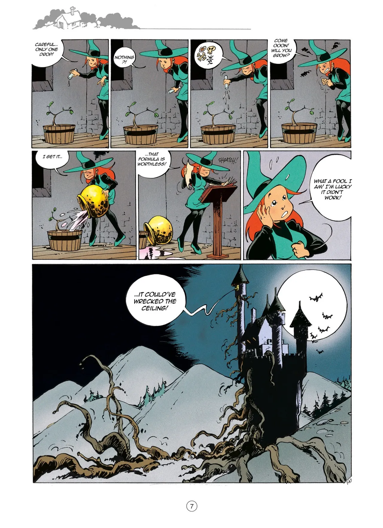 Mélusine #04 - Gilson &amp; Clarke - Story to be Read by the Fire, 1997 page 7 full