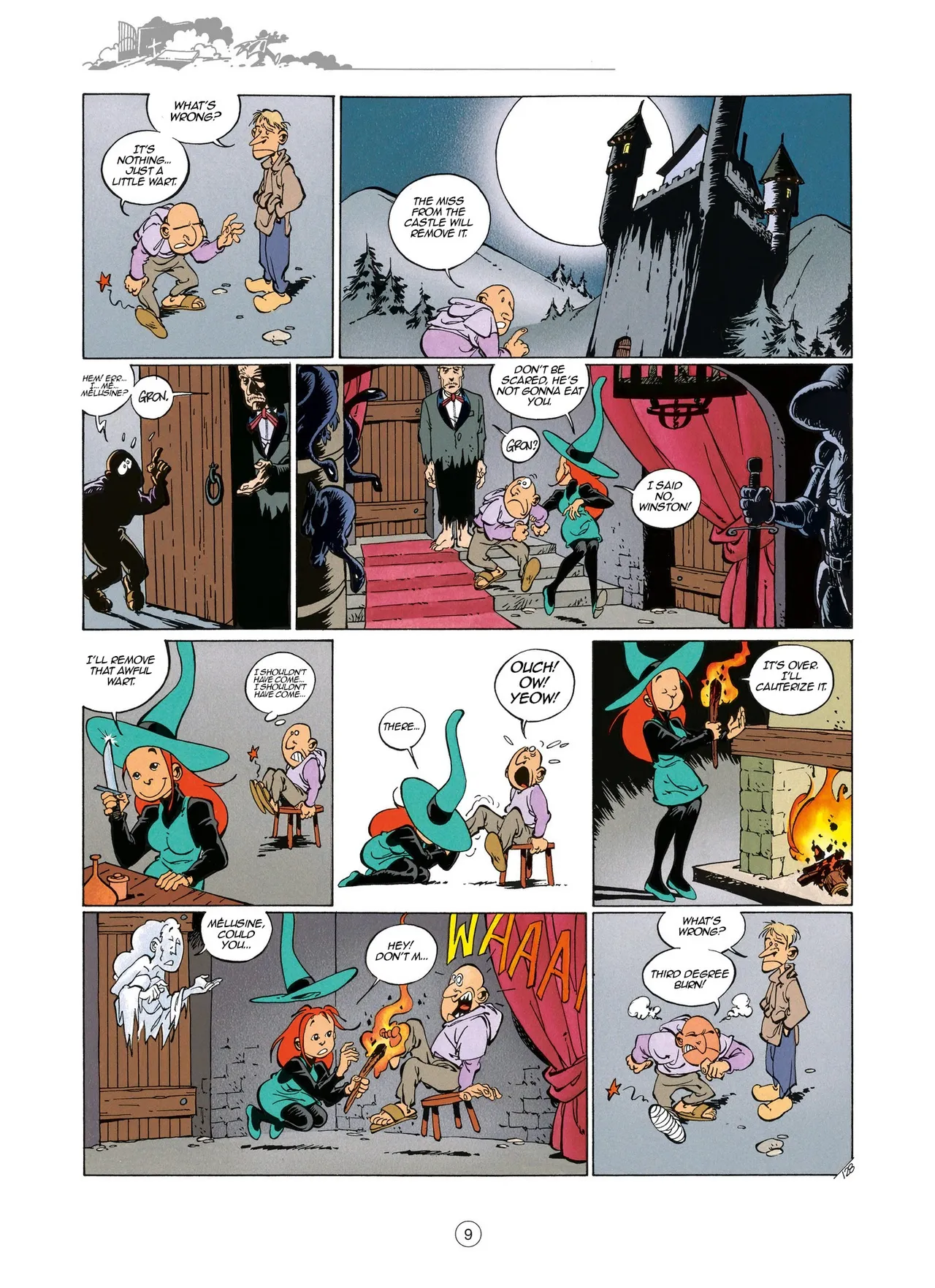 Mélusine #04 - Gilson &amp; Clarke - Story to be Read by the Fire, 1997 page 9 full