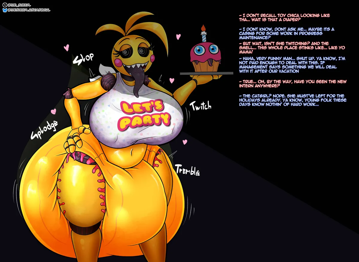 Tentacle suit chica by The_Sheepl page 3 full