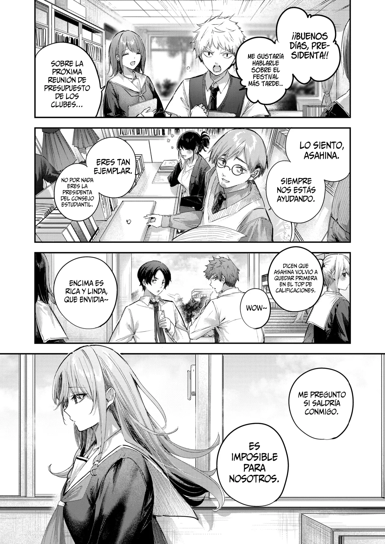 Asahina-san wa Mite Hoshii - Watch me, sensei || Asahina-san quiere que la mires - Mírame, Sensei. page 5 full