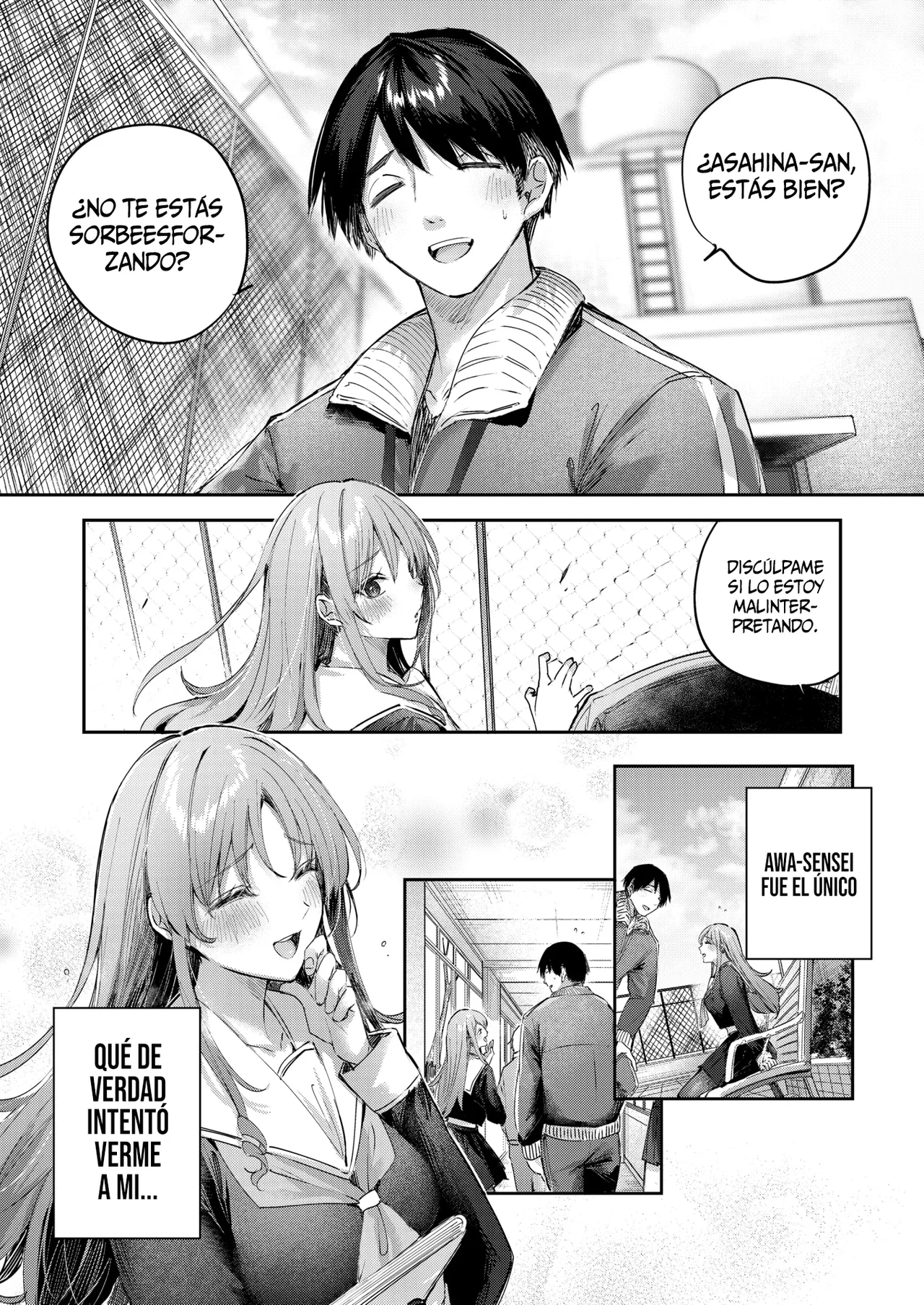 Asahina-san wa Mite Hoshii - Watch me, sensei || Asahina-san quiere que la mires - Mírame, Sensei. page 7 full