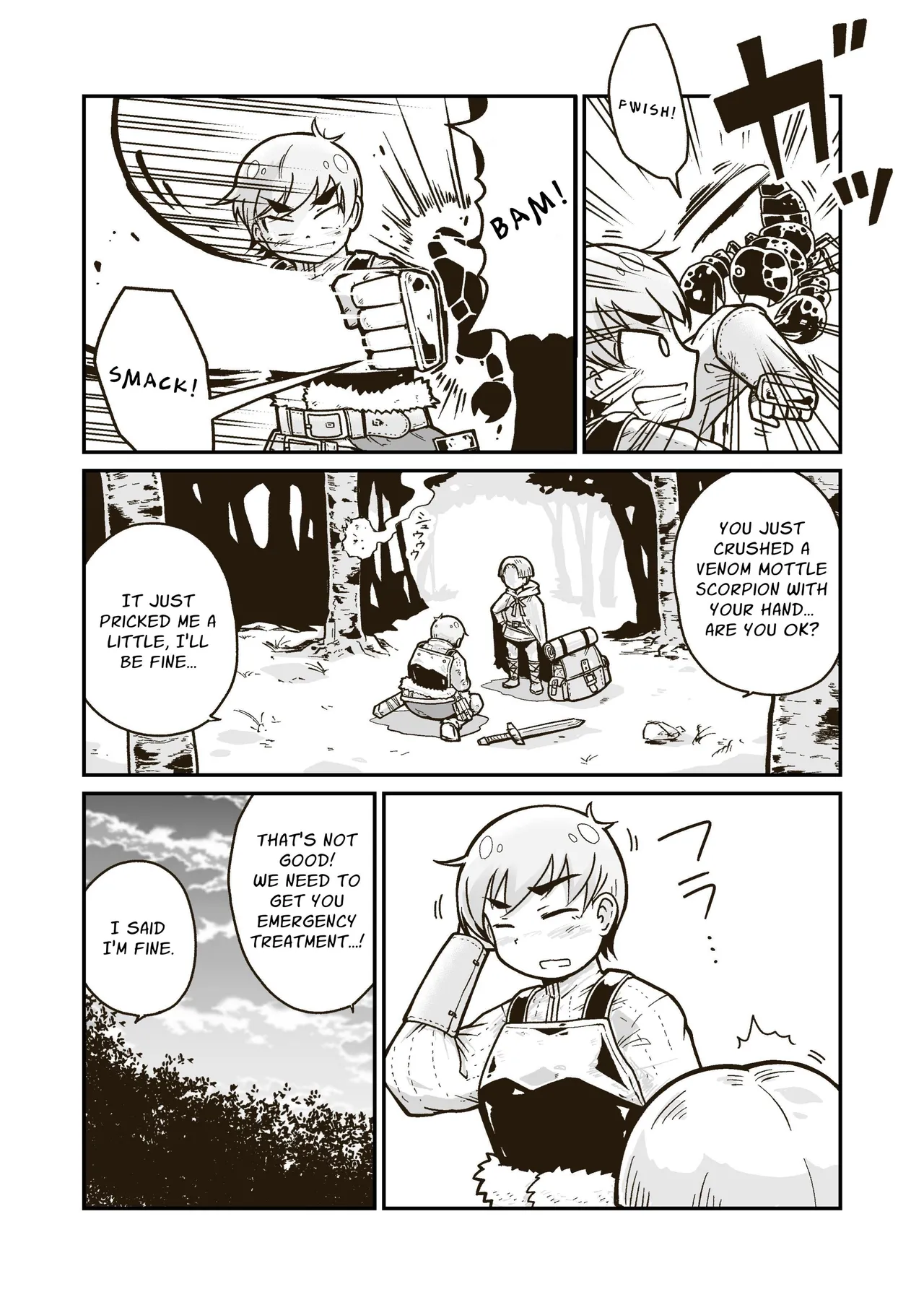Me and My Master's Adventure Log ~Newbie Adventurer and Veteran Warrioress' First Time~ page 4 full