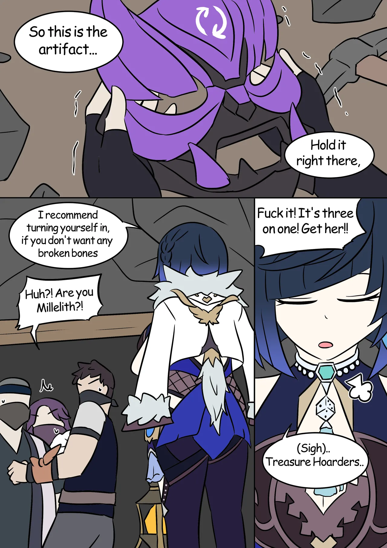 Body Hoarder page 3 full