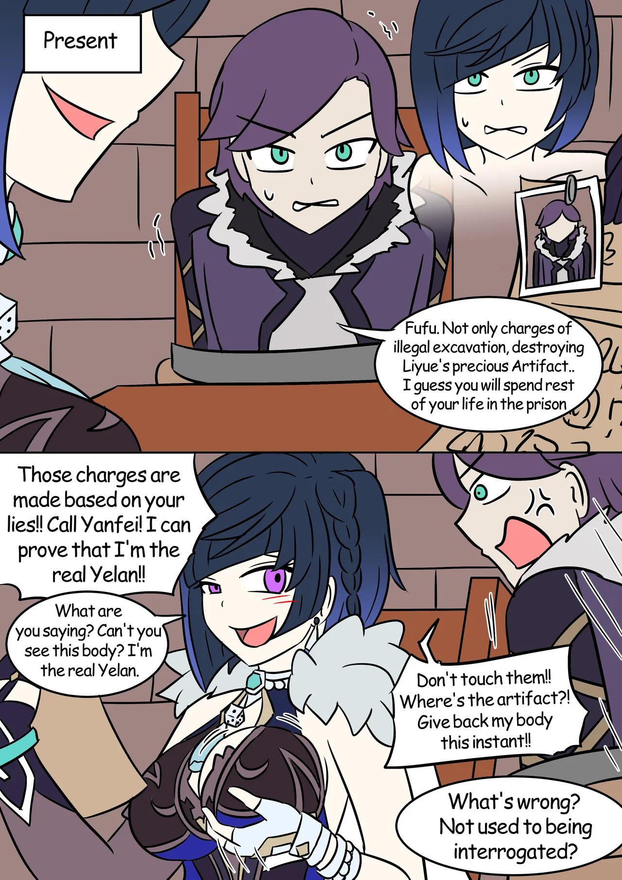 Body Hoarder page 8 full