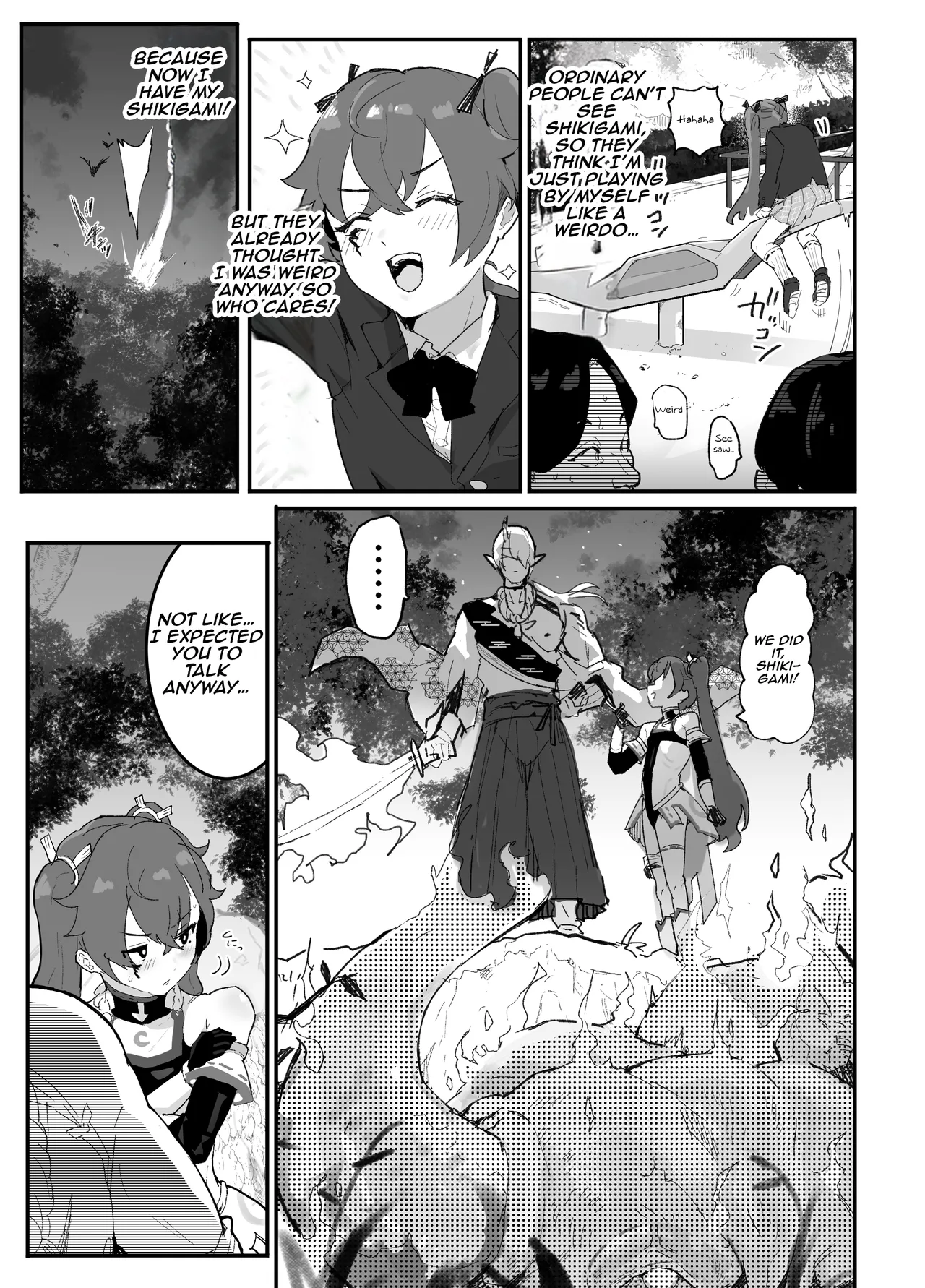 Ai In Chuugakusei Onmyouji no Seiyoku | Lust &amp; Love -The Sexual Desires of a Middle School Onmyouji- page 10 full